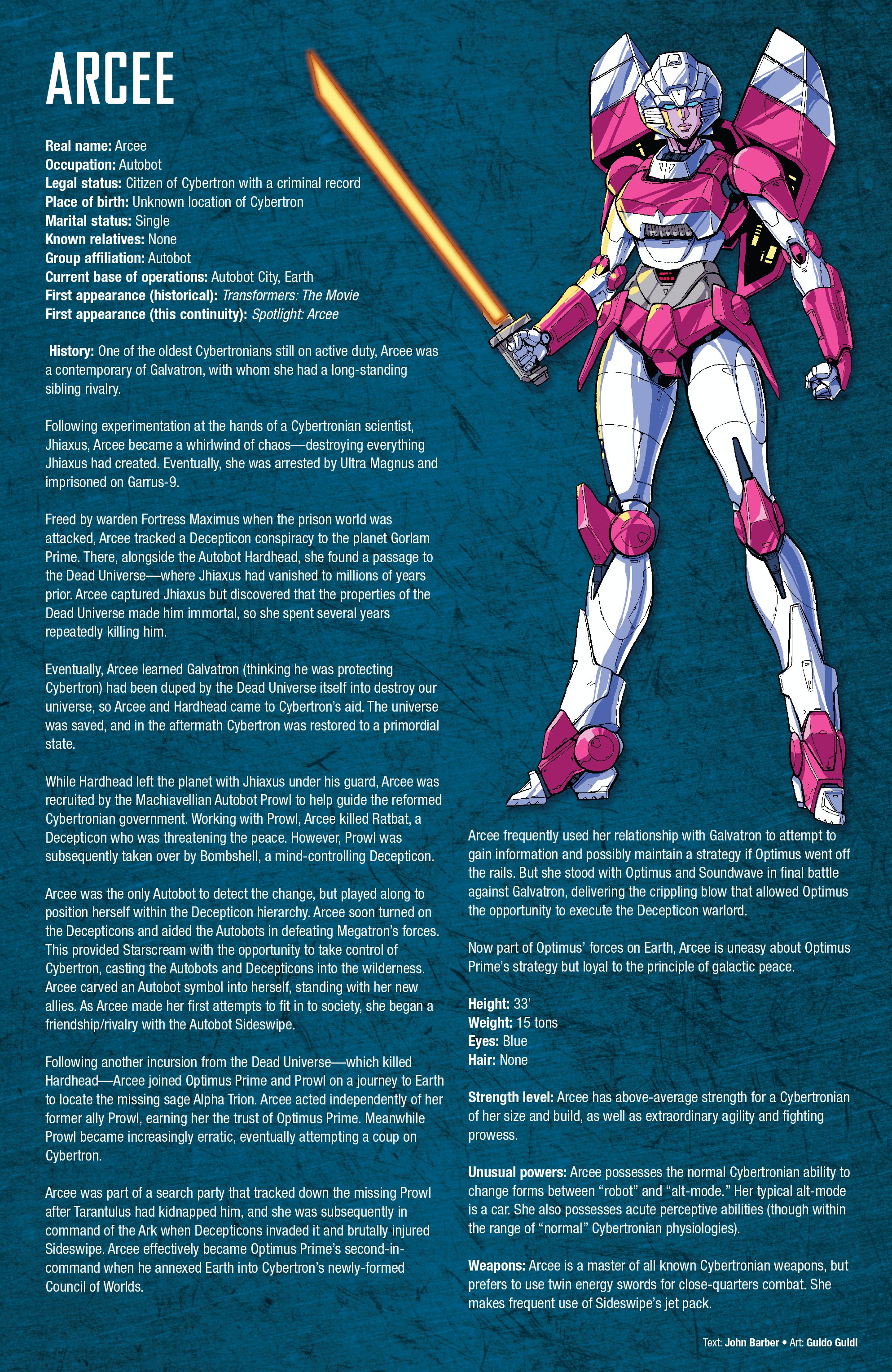 Read online Transformers: Historia comic -  Issue # Full - 43
