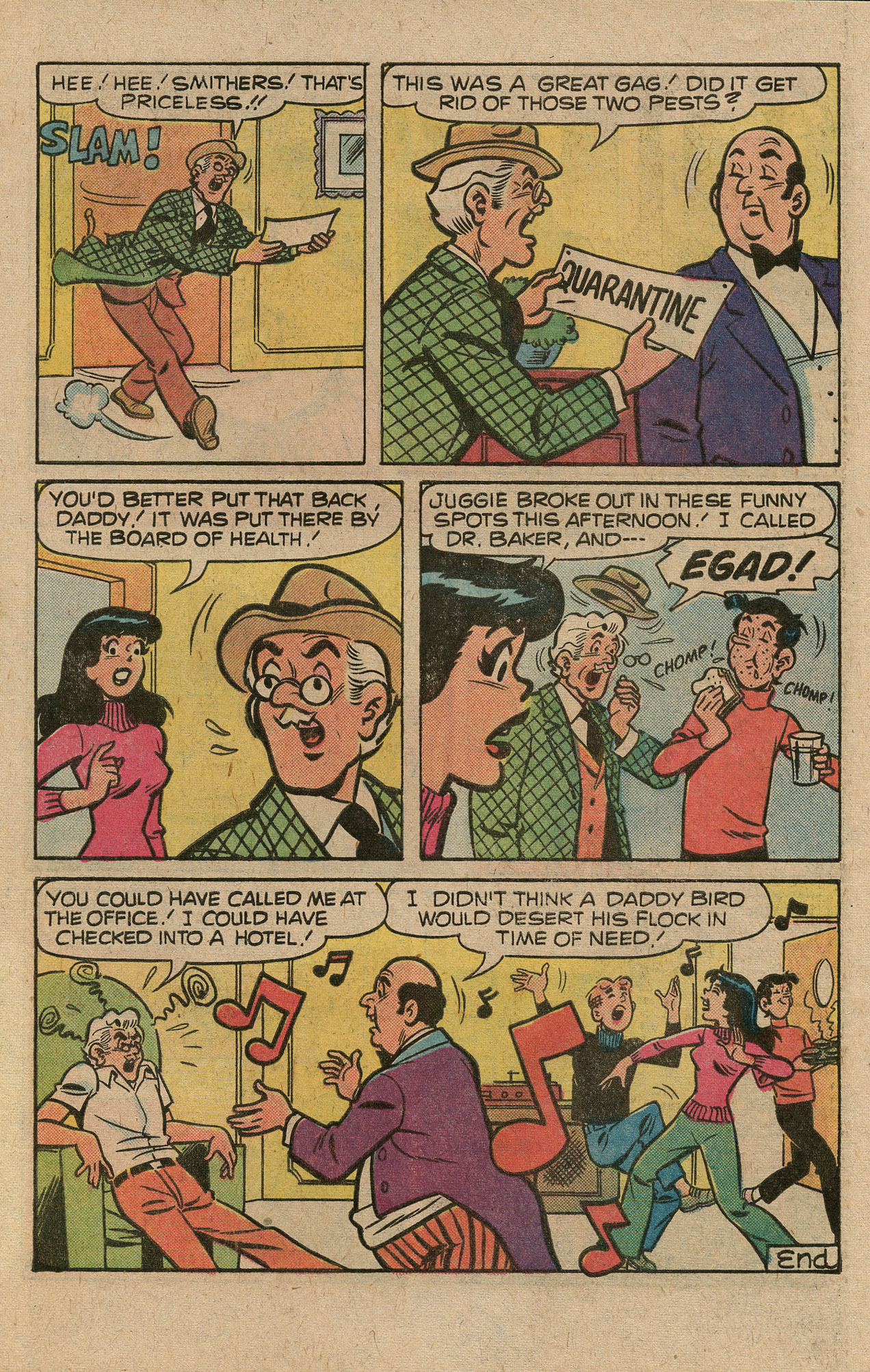 Read online Archie's TV Laugh-Out comic -  Issue #48 - 8