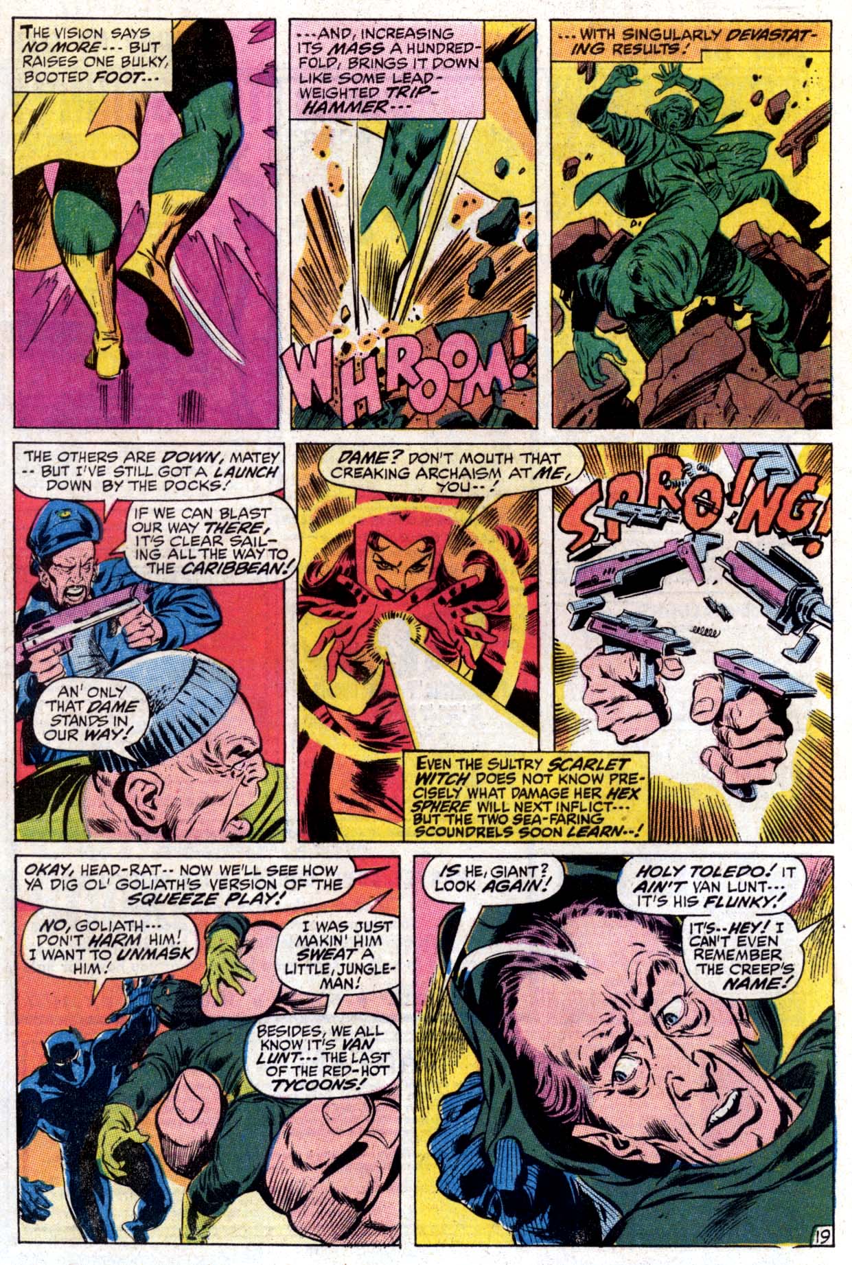 Read online The Avengers (1963) comic -  Issue #77 - 19