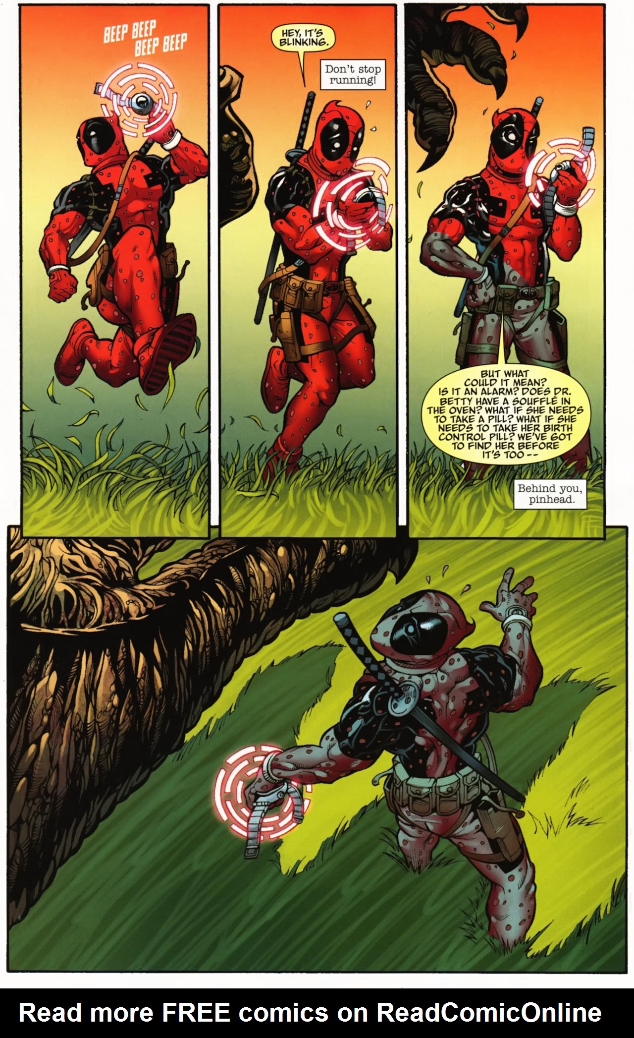 Read online Deadpool: Merc With a Mouth comic -  Issue #4 - 12