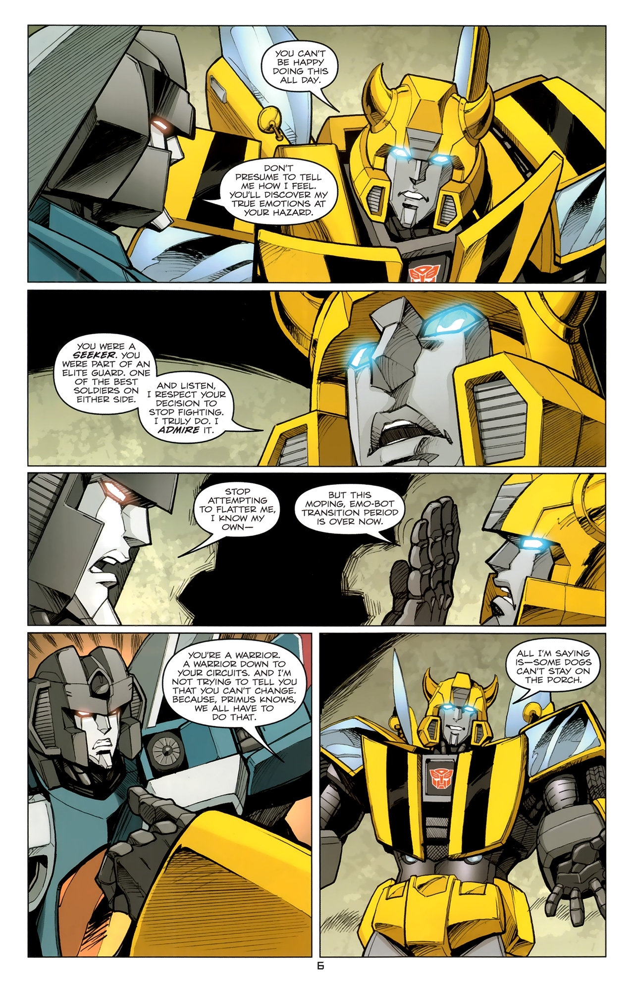 Read online The Transformers (2009) comic -  Issue #11 - 9