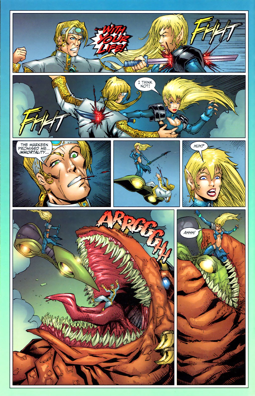 Read online Saint Angel comic -  Issue #4 - 21