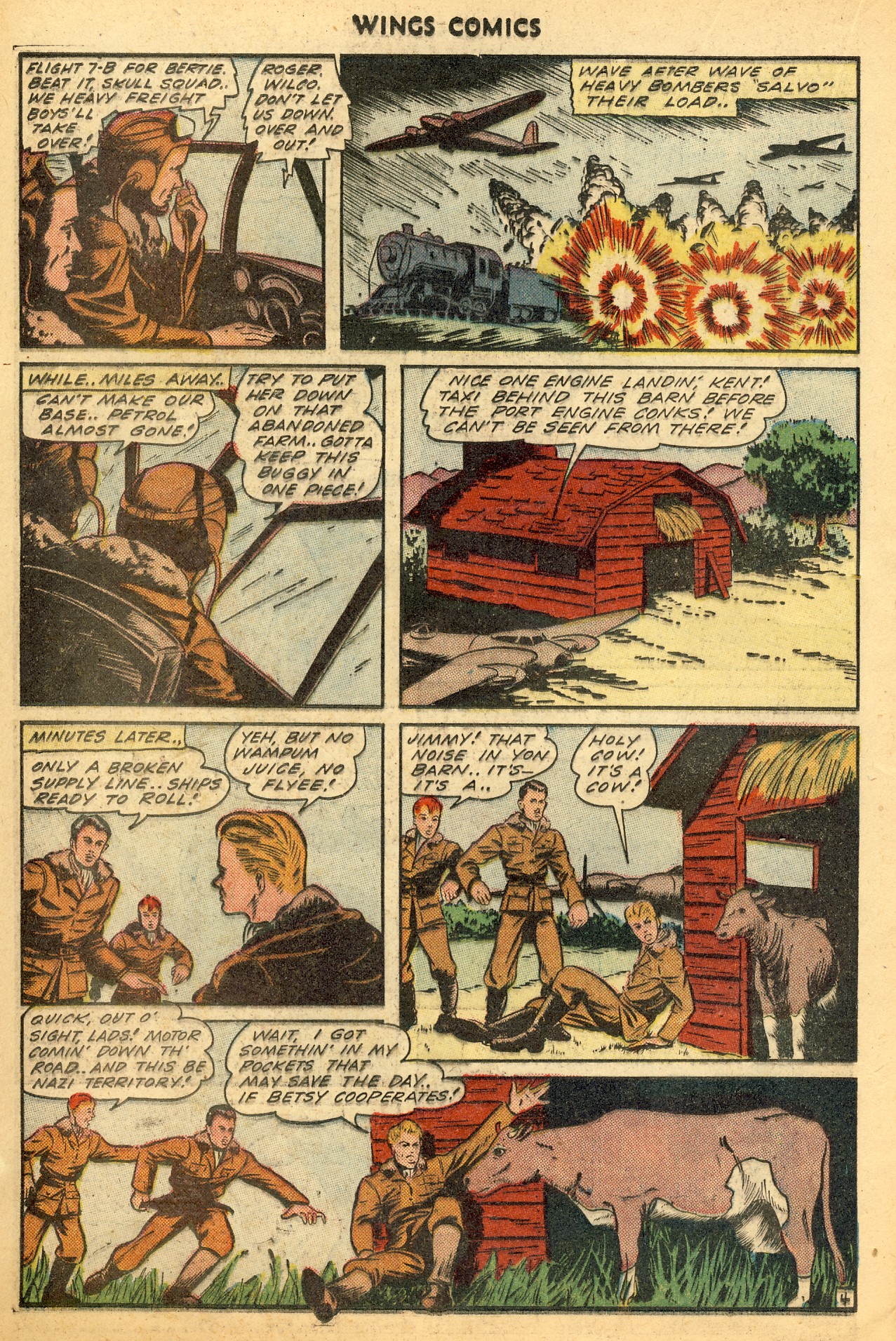 Read online Wings Comics comic -  Issue #45 - 30