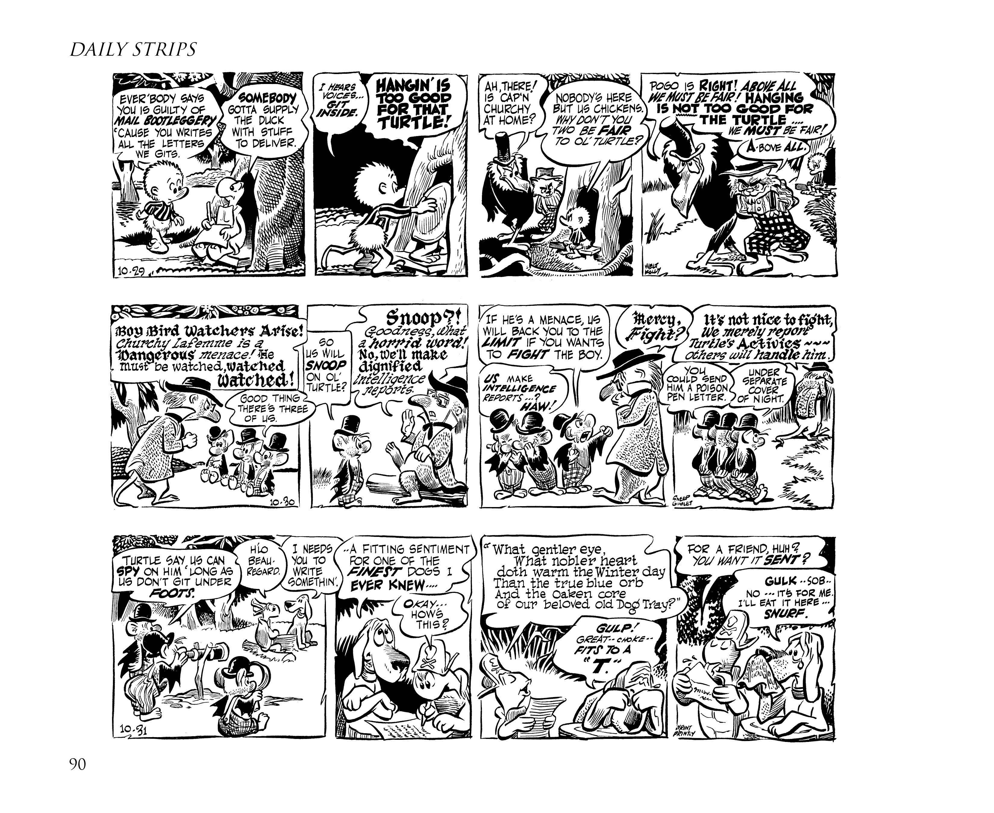Read online Pogo by Walt Kelly: The Complete Syndicated Comic Strips comic -  Issue # TPB 2 (Part 2) - 8