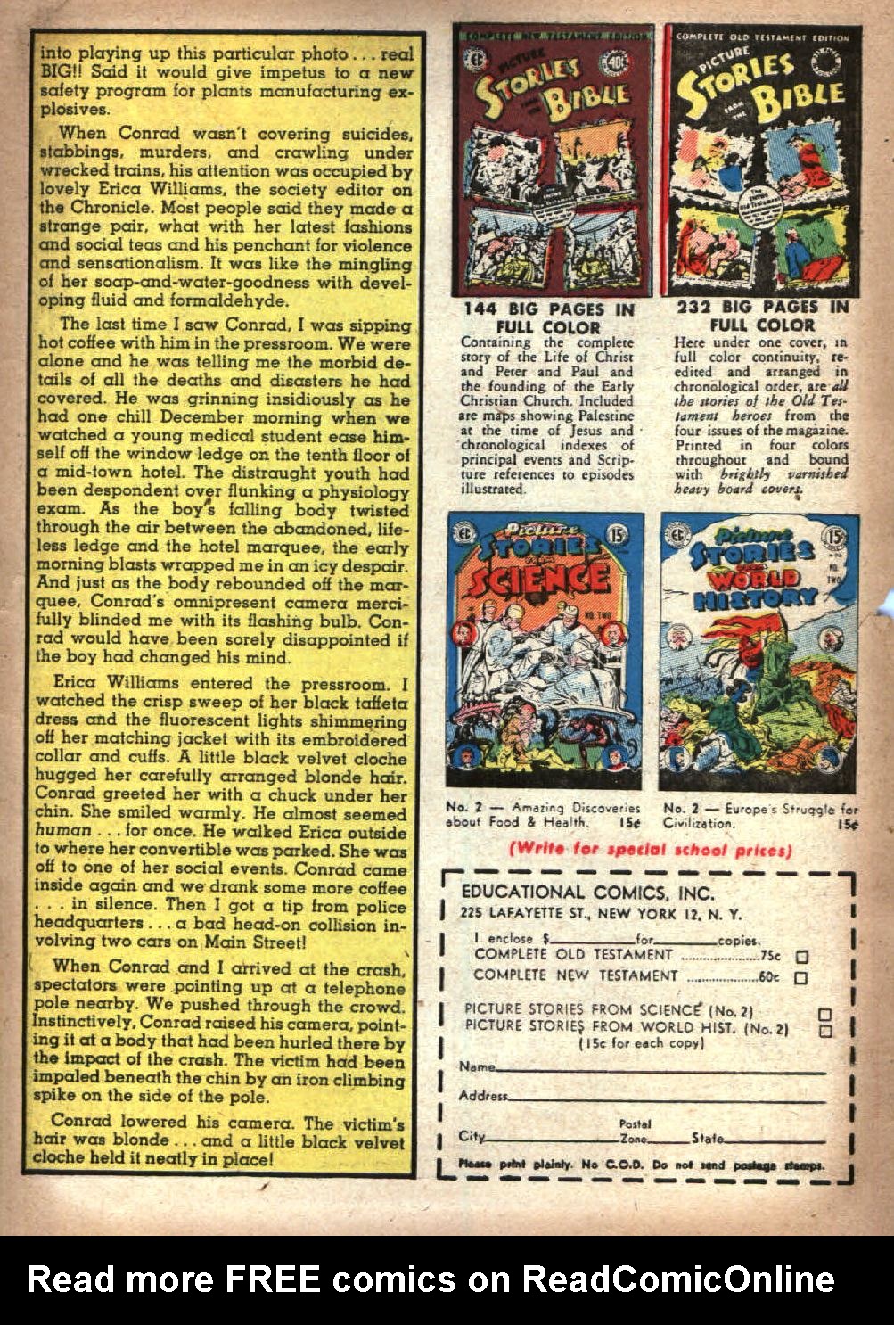 Read online The Vault of Horror (1950) comic -  Issue #29 - 19