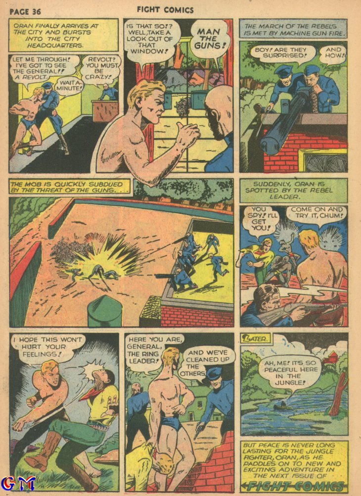 Read online Fight Comics comic -  Issue #11 - 38