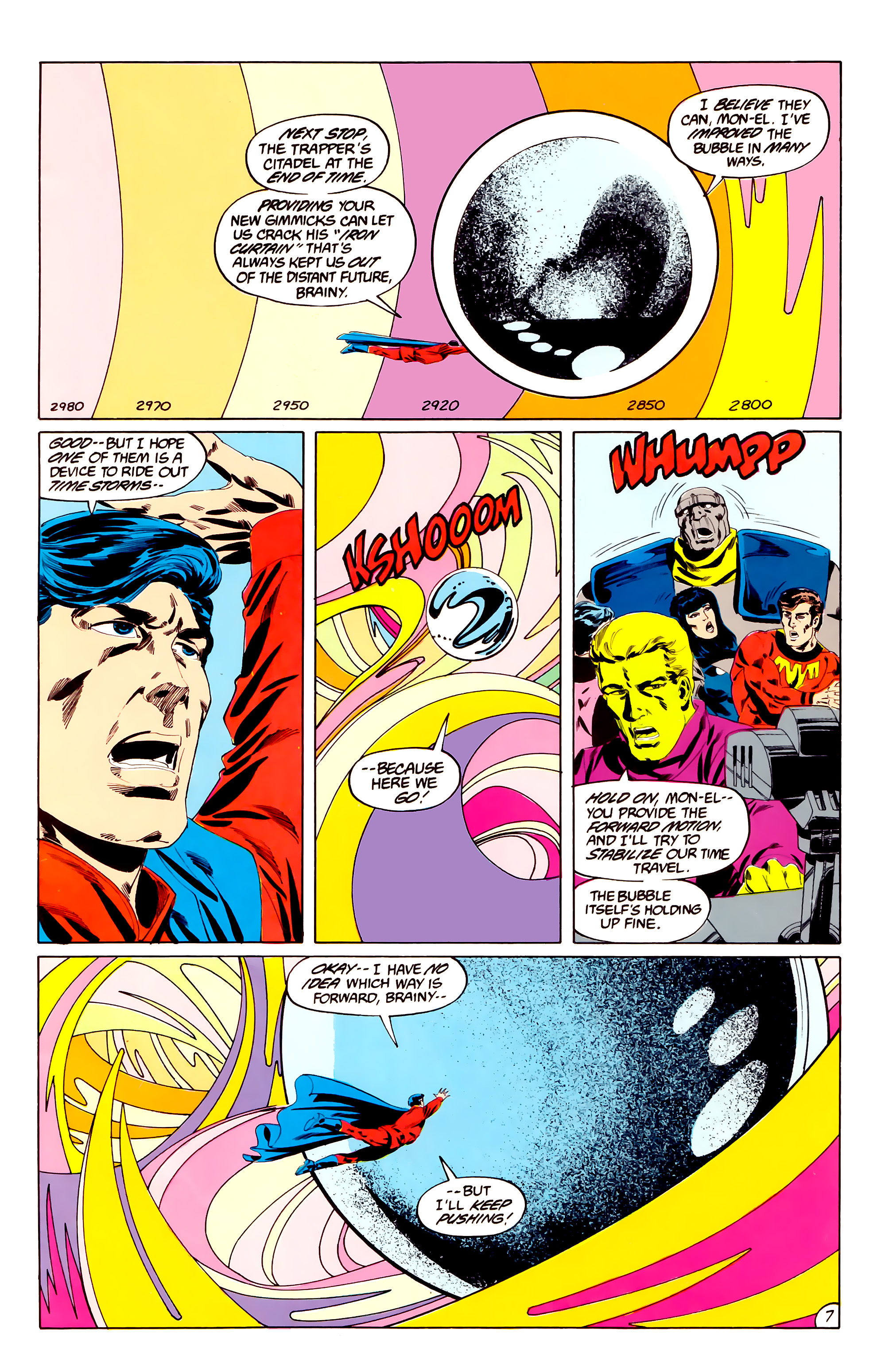 Legion of Super-Heroes (1984) 37 Page 7