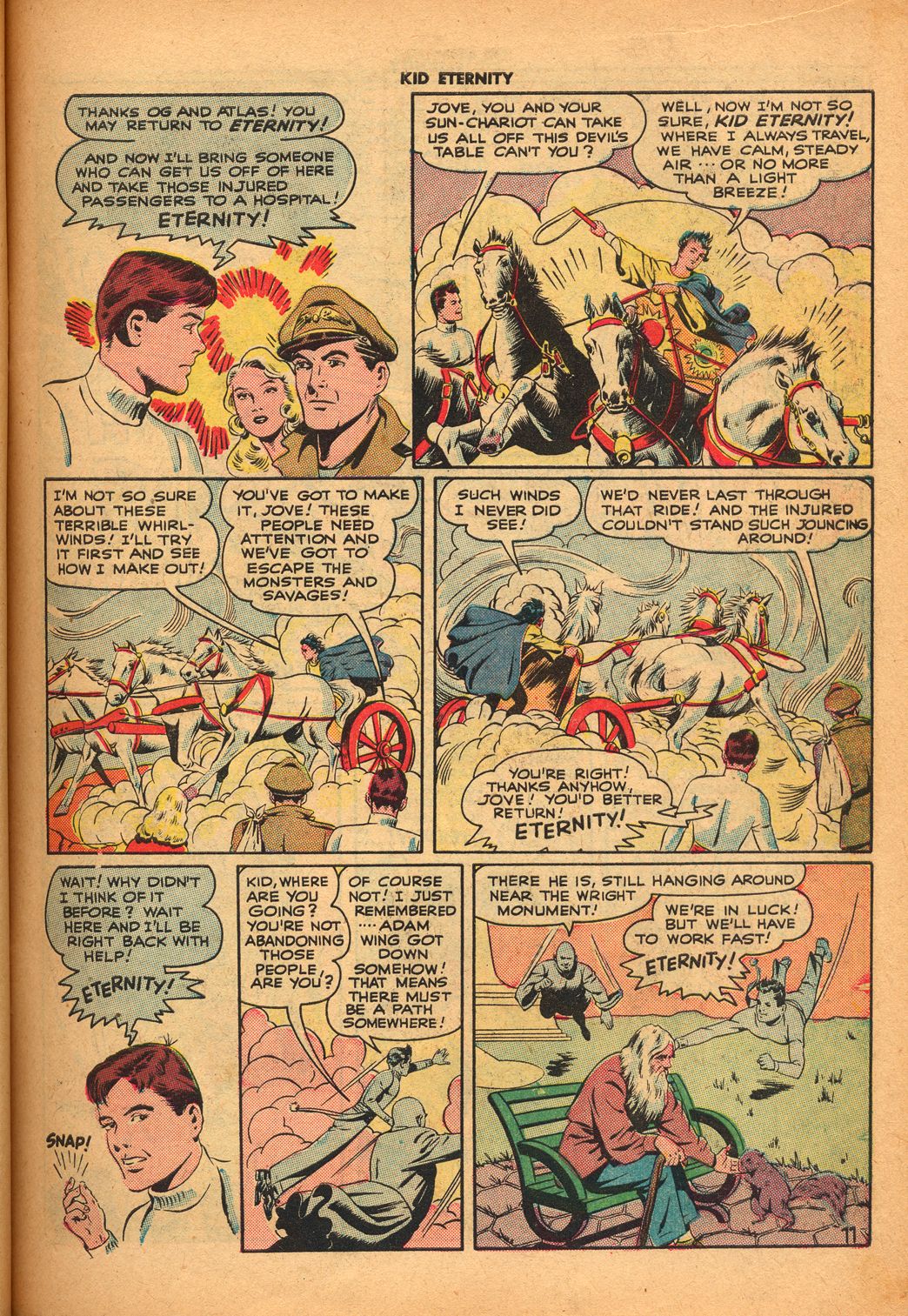 Read online Kid Eternity (1946) comic -  Issue #5 - 13