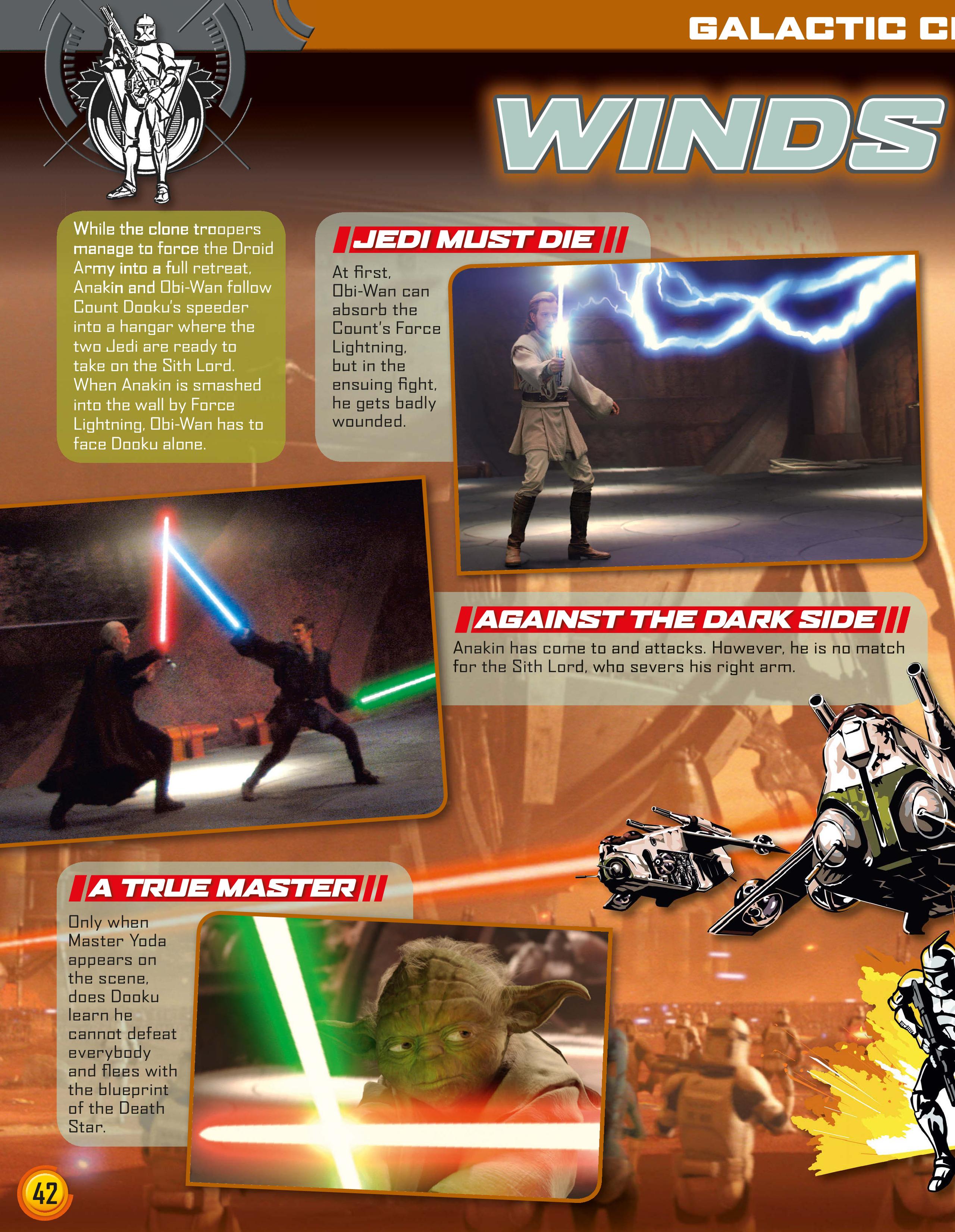 Read online Star Wars Jedi Master Magazine comic -  Issue #2 - 42