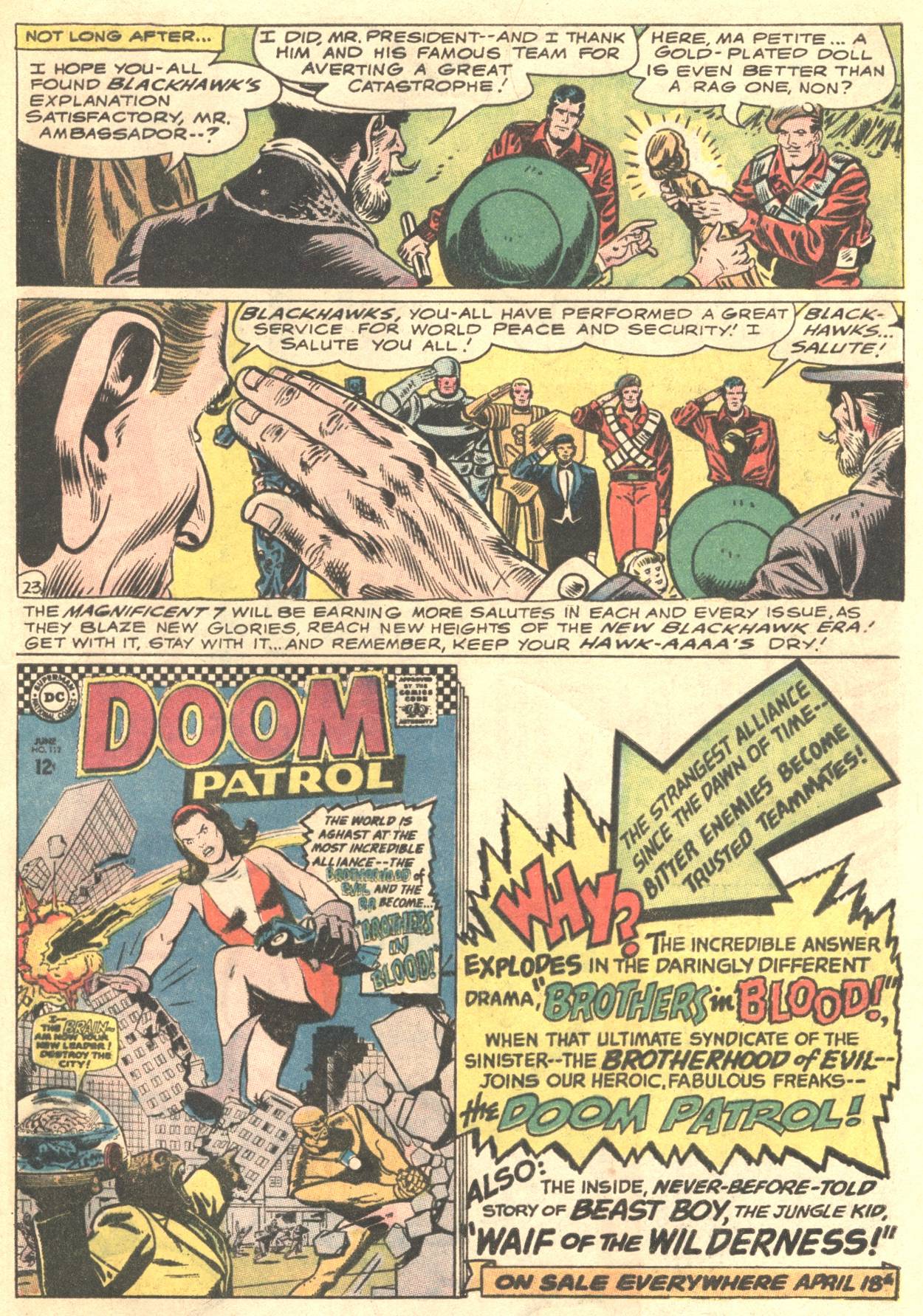 Read online Blackhawk (1957) comic -  Issue #233 - 29