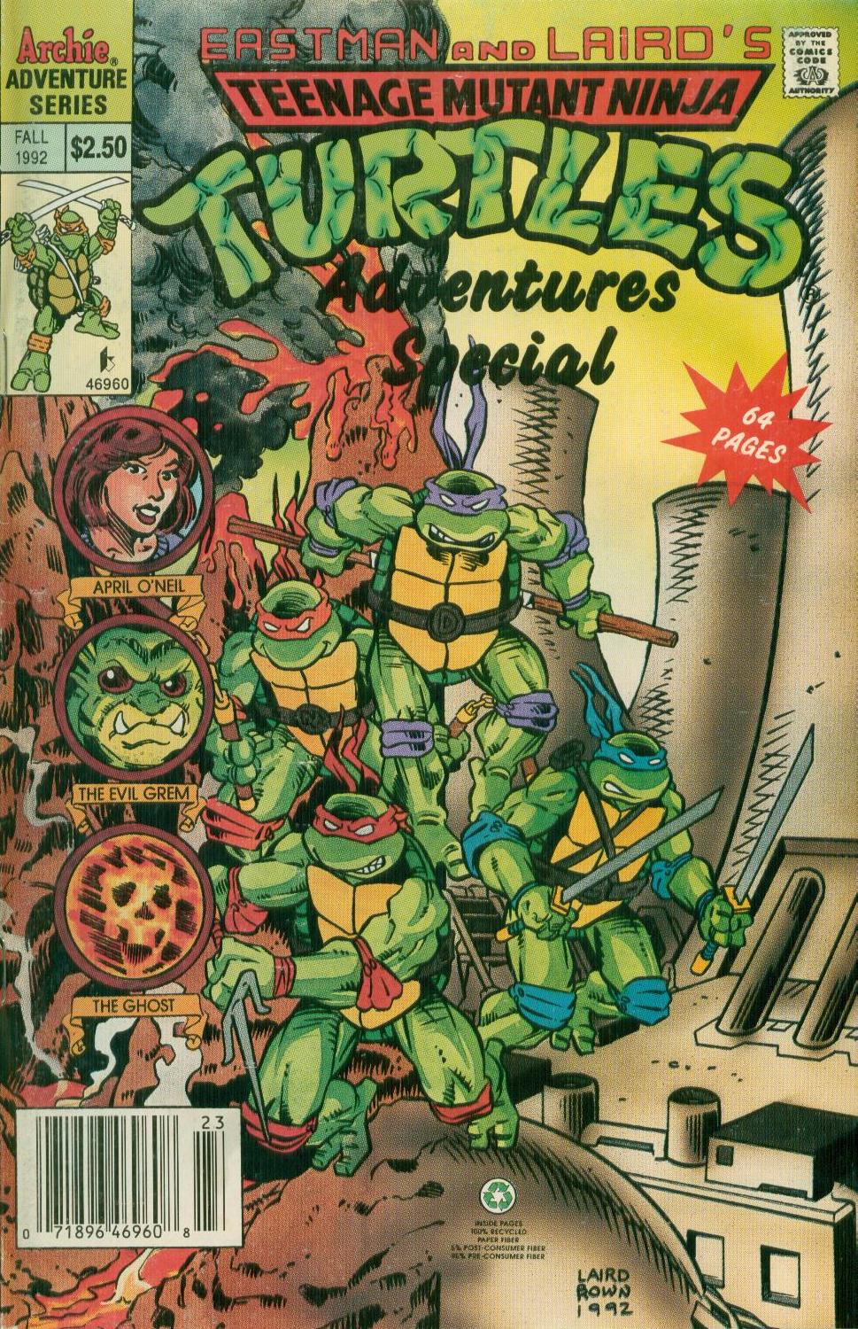 Read online Teenage Mutant Ninja Turtles Adventures (1989) comic -  Issue # _Special 2 - 1