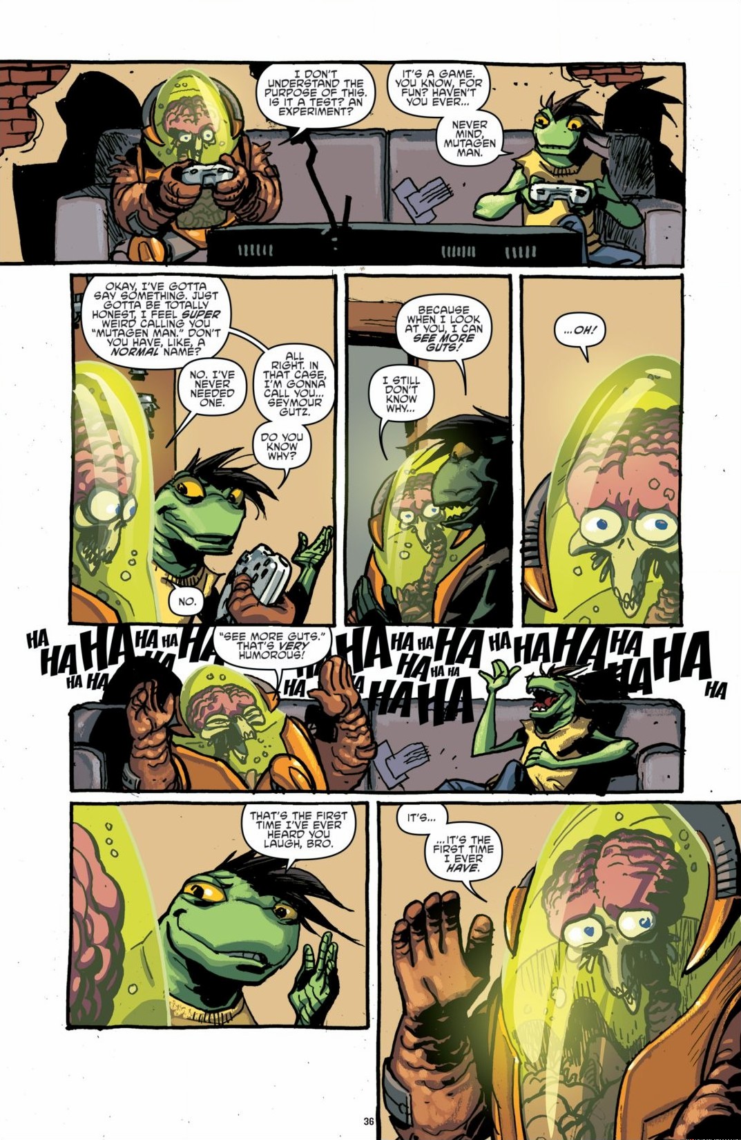 Read online Teenage Mutant Ninja Turtles: The IDW Collection comic -  Issue # TPB 6 (Part 1) - 35