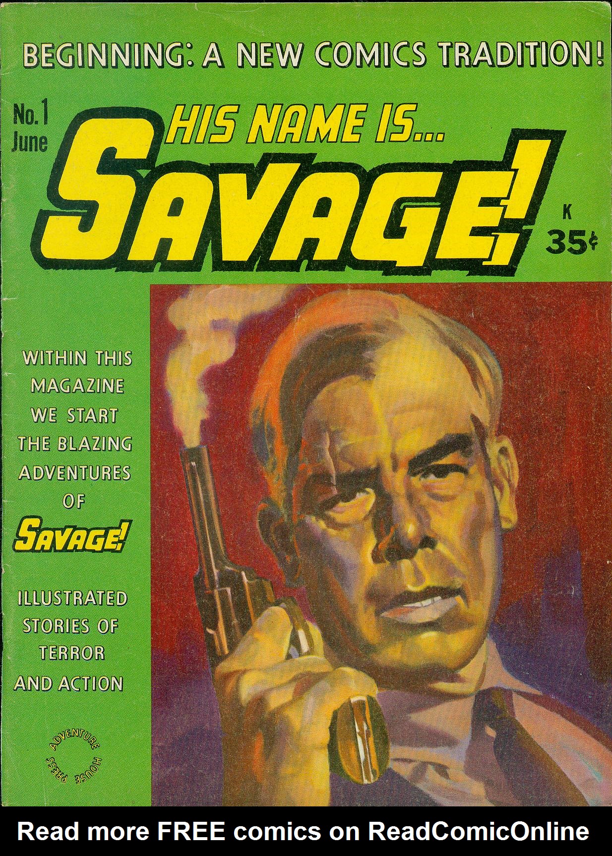 Read online His Name is Savage comic -  Issue # Full - 1