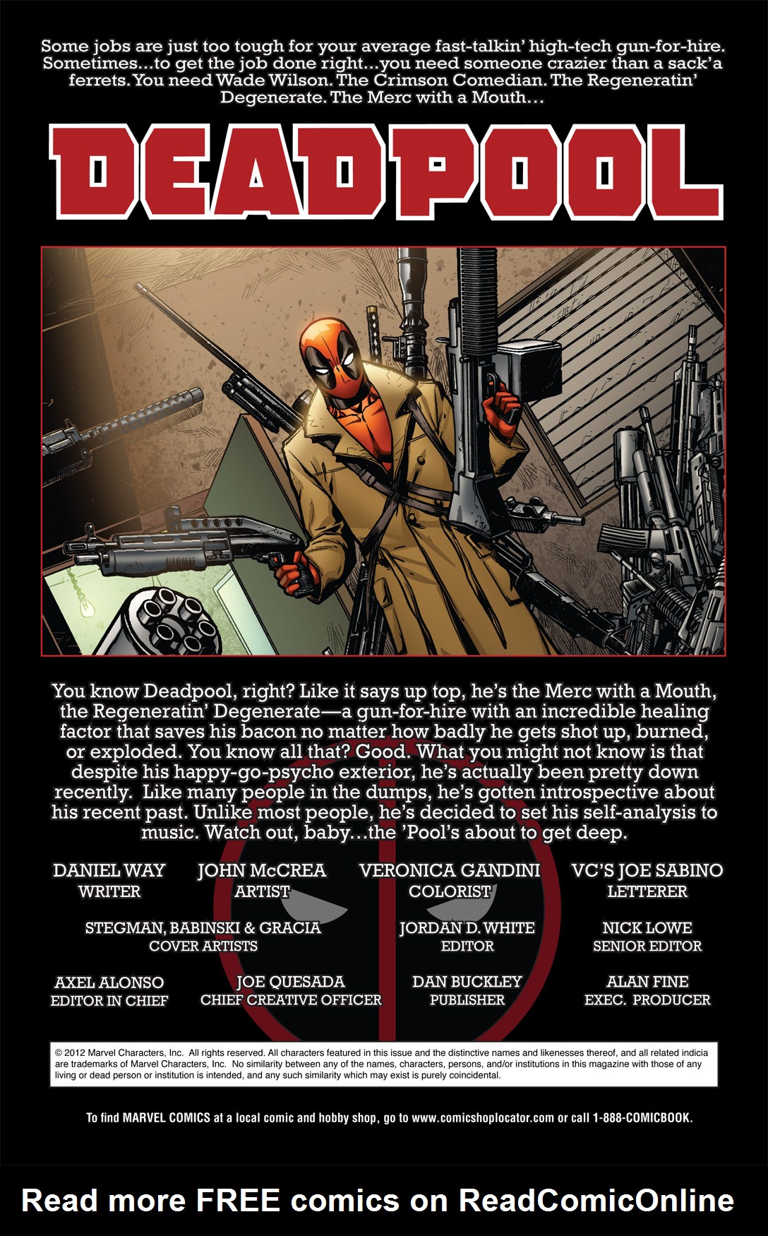 Read online Deadpool (2008) comic -  Issue #49.1 - 2