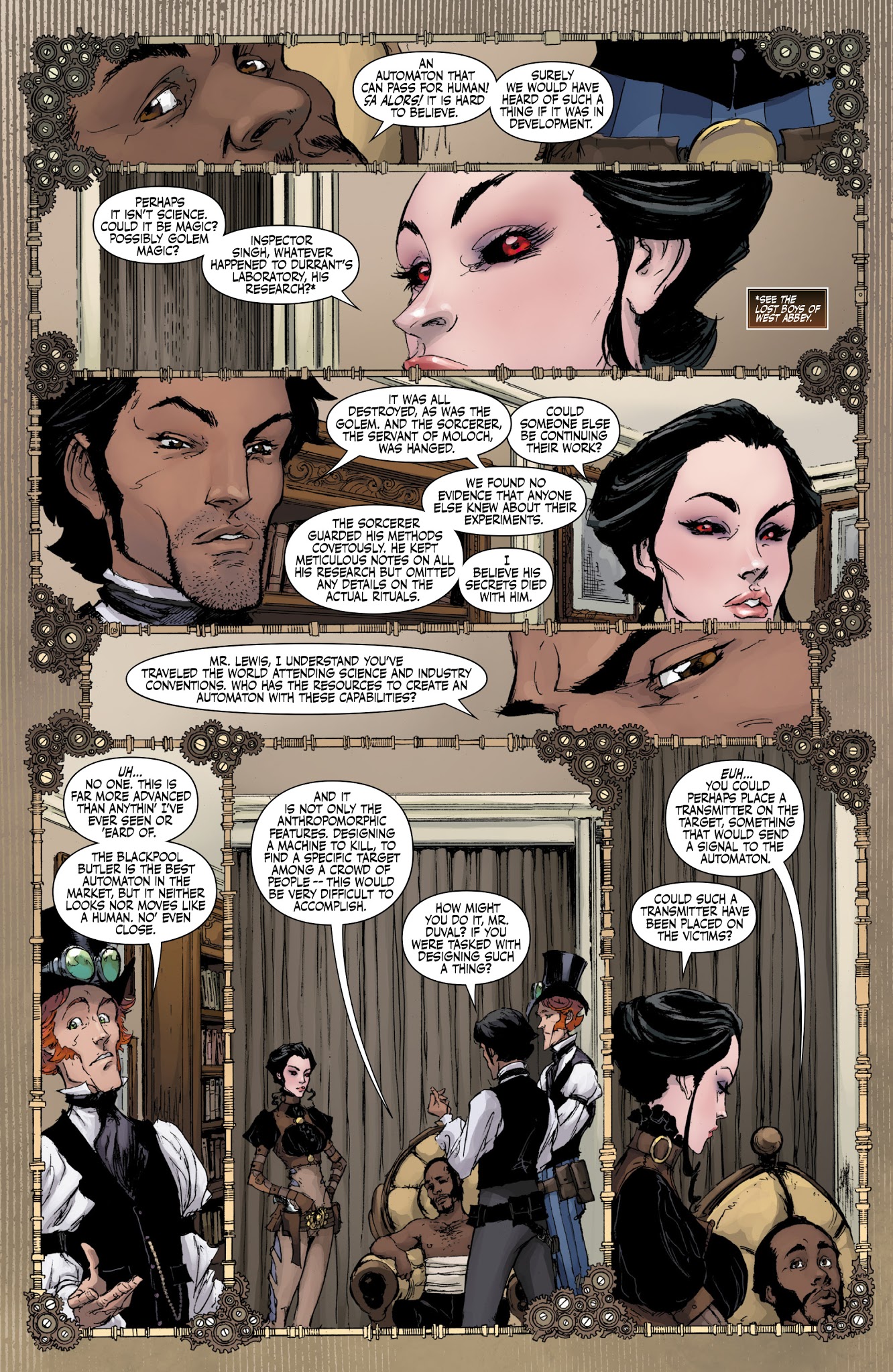 Read online Lady Mechanika: The Clockwork Assassin comic -  Issue #3 - 6