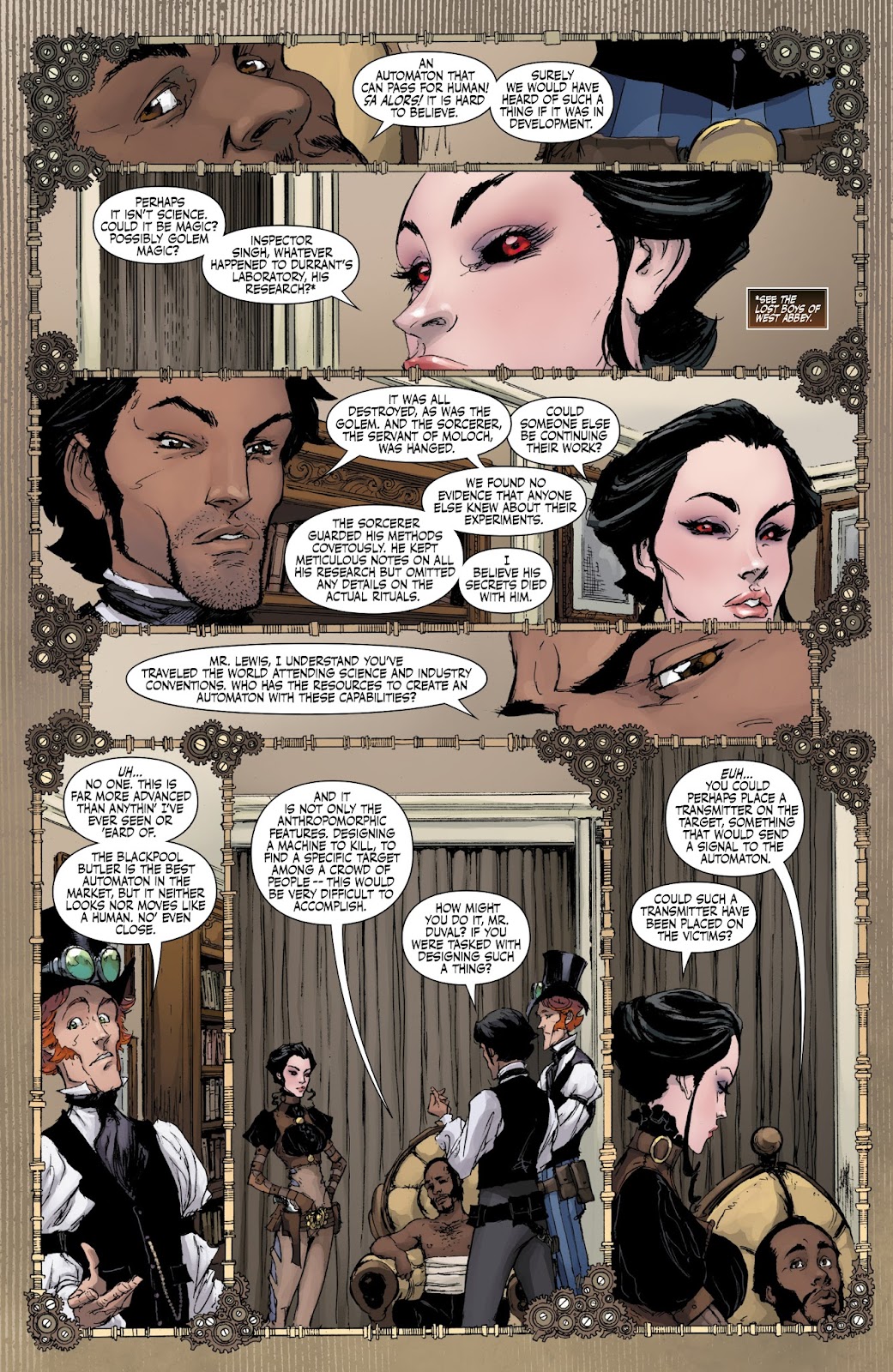 Lady Mechanika: The Clockwork Assassin issue 3 - Page 6