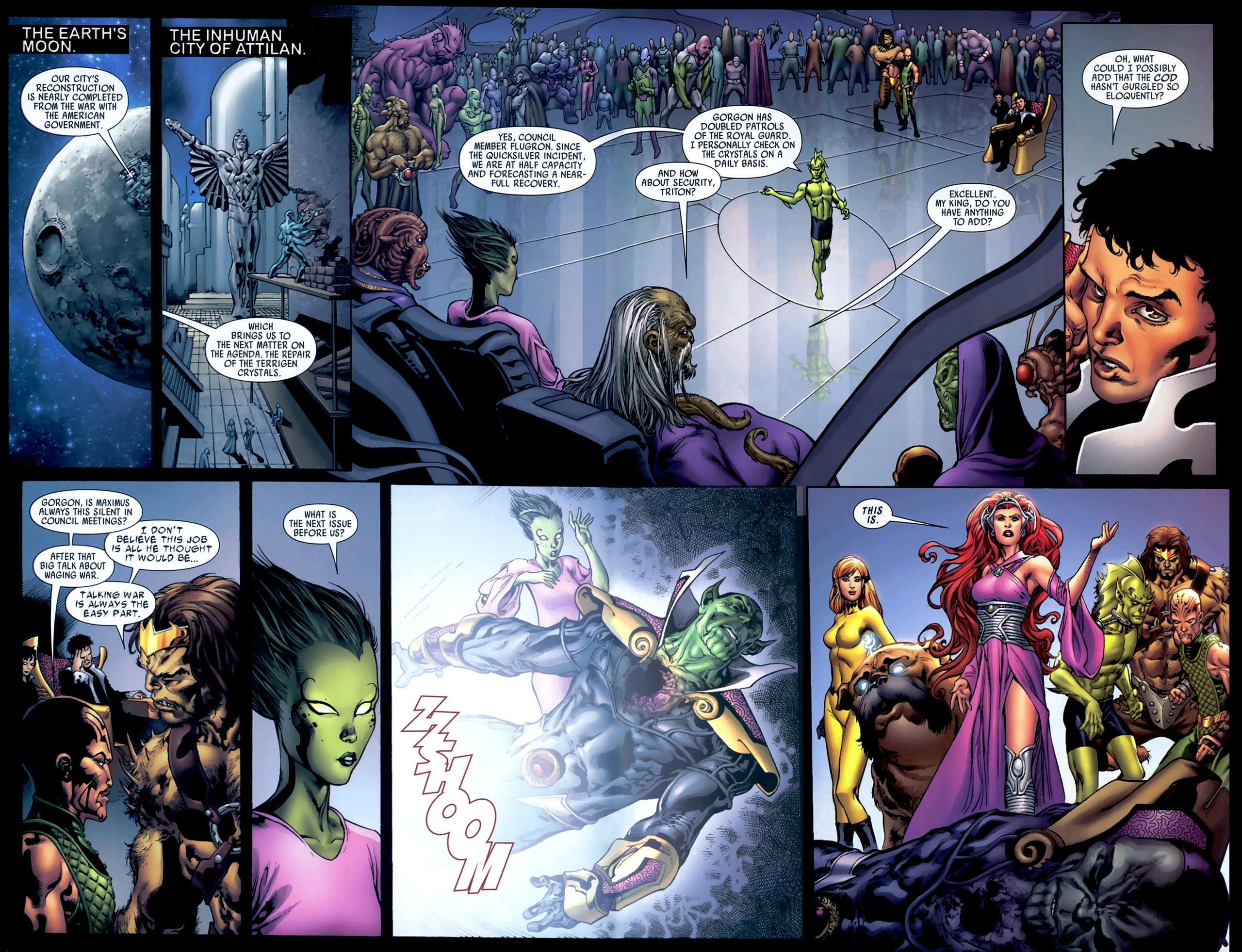 Read online Secret Invasion: Inhumans comic -  Issue #1 - 8