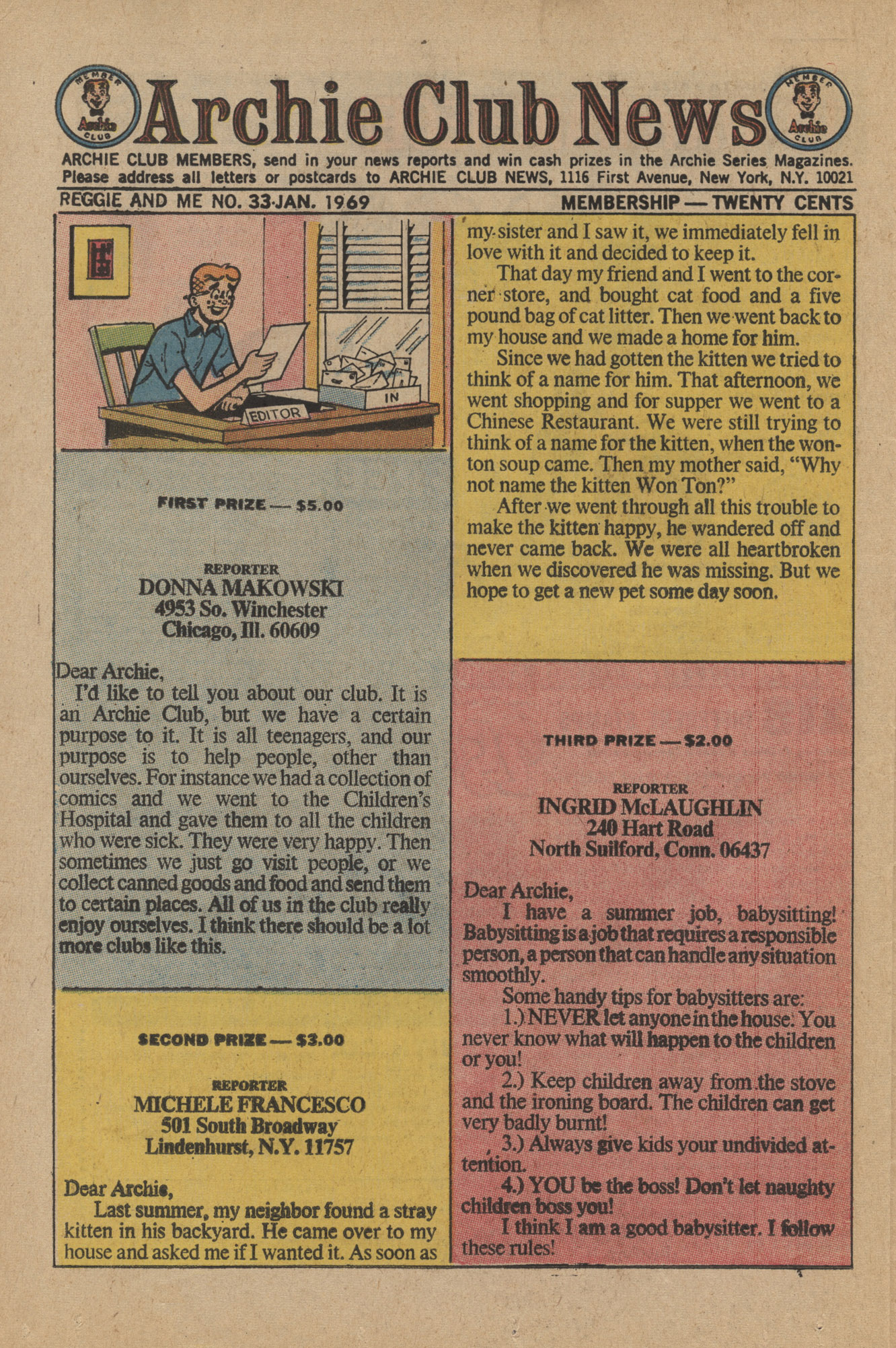 Read online Reggie and Me (1966) comic -  Issue #33 - 26