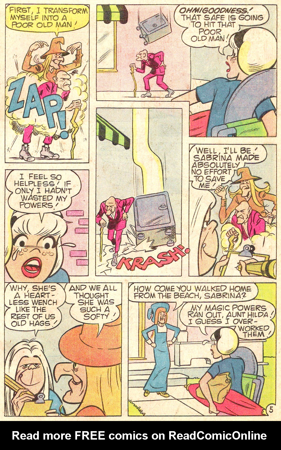 Read online Sabrina The Teenage Witch (1971) comic -  Issue #75 - 31