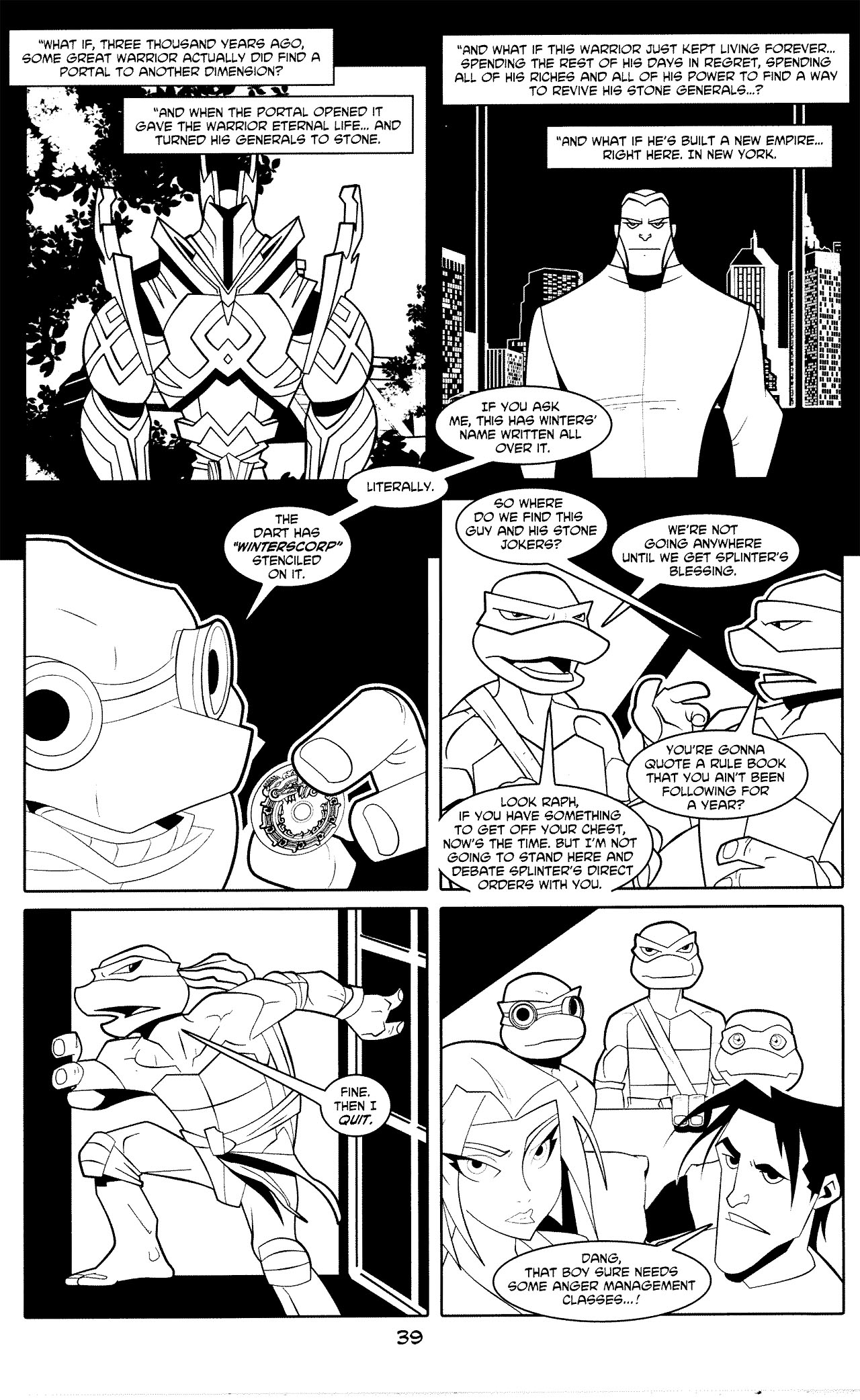 Read online TMNT: The Official Movie Adaptation comic -  Issue # Full - 40