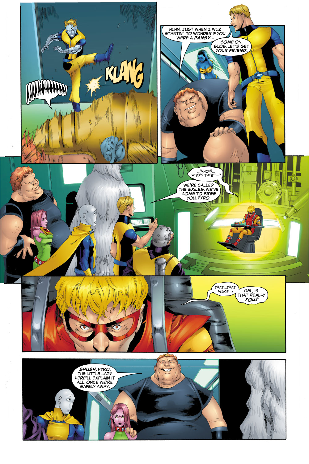 Read online Exiles (2001) comic -  Issue #50 - 21