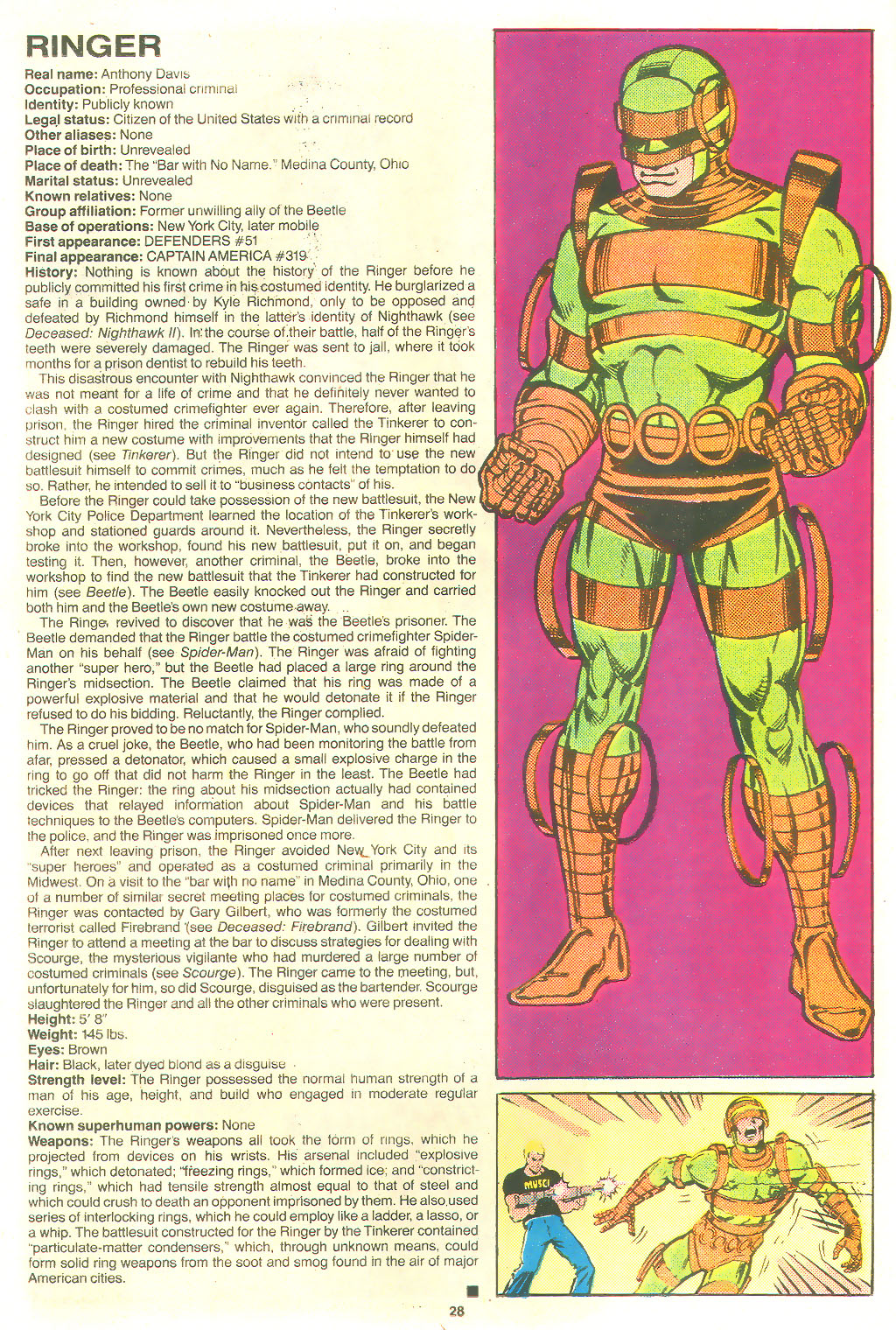 Read online The Official Handbook of the Marvel Universe Deluxe Edition comic -  Issue #19 - 30