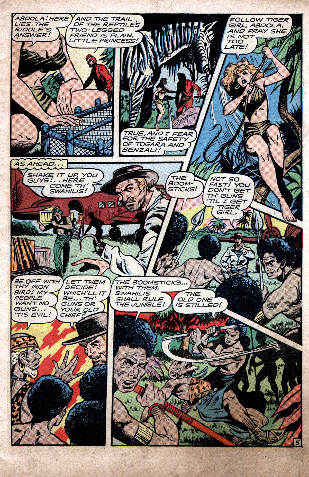 Read online Fight Comics comic -  Issue #51 - 7