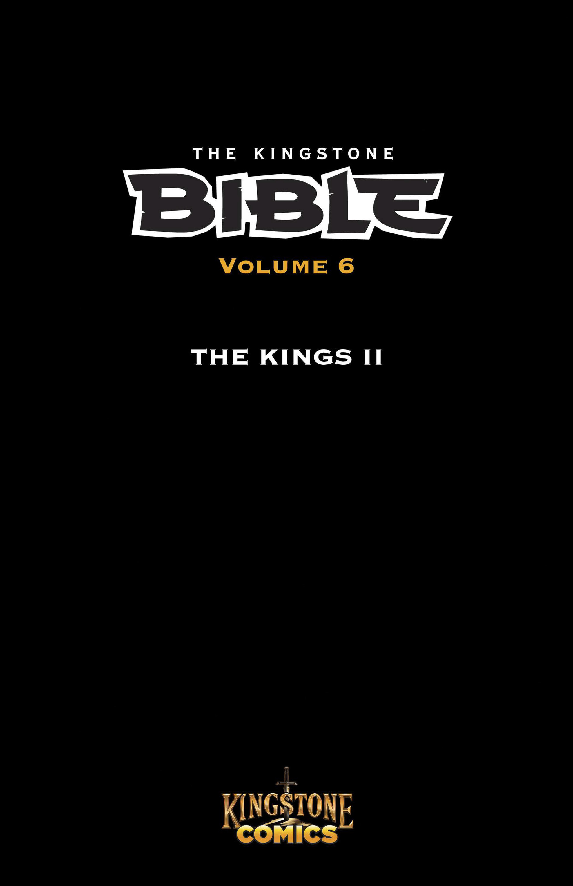 Read online The Kingstone Bible comic -  Issue #6 - 2