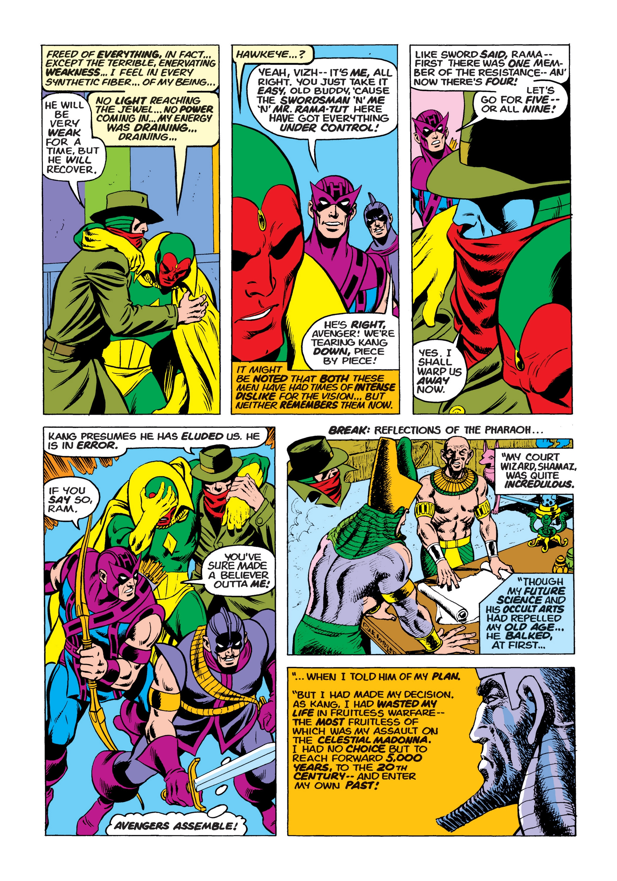 Read online Marvel Masterworks: The Avengers comic -  Issue # TPB 14 (Part 1) - 39