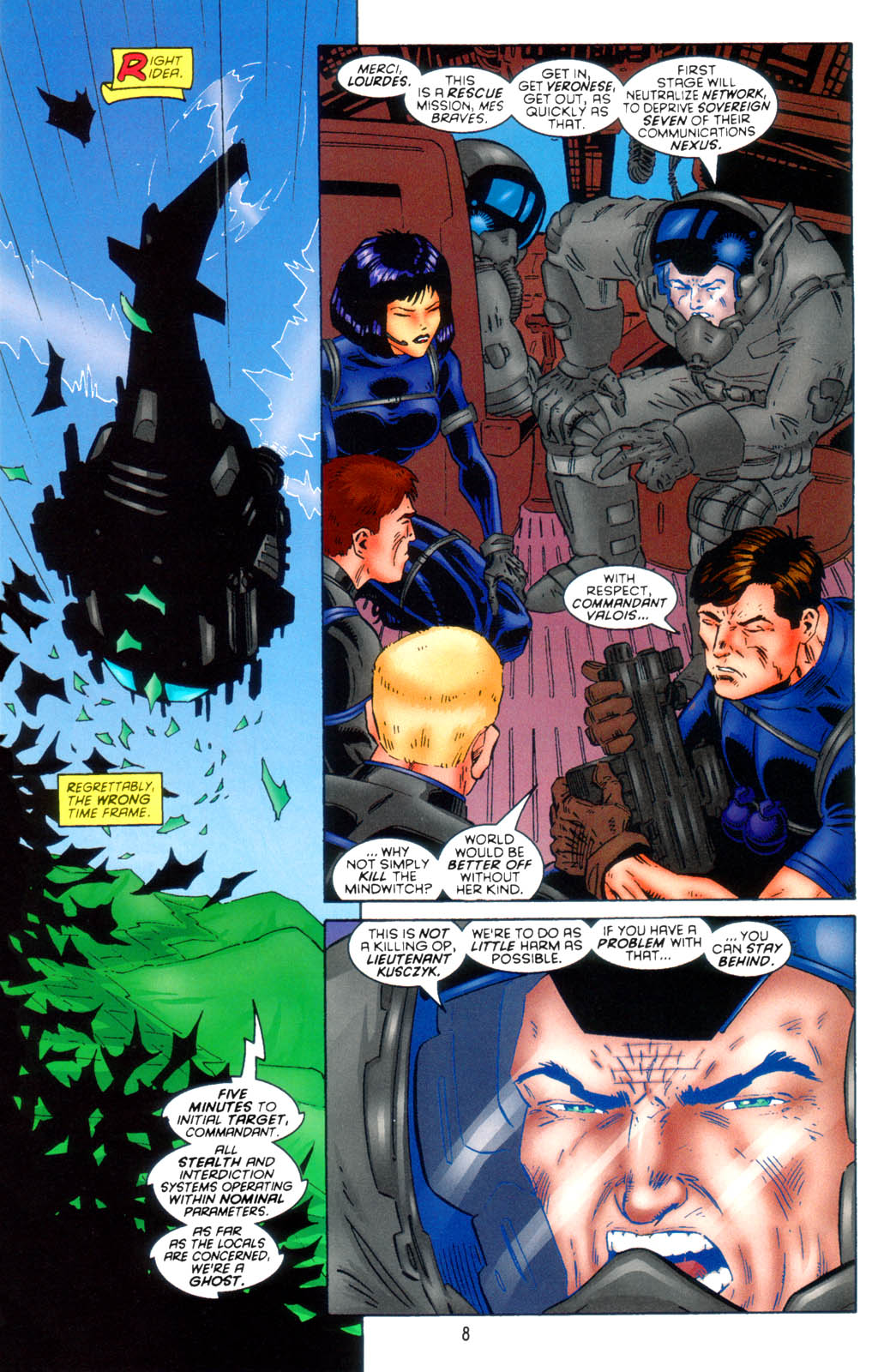 Read online Sovereign Seven comic -  Issue #20 - 8