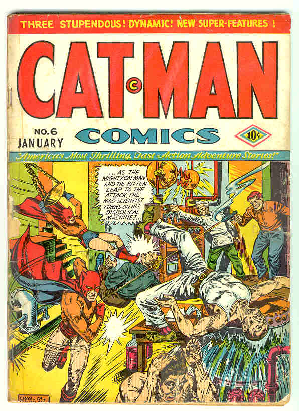 Read online Cat-Man Comics comic -  Issue #6 - 1