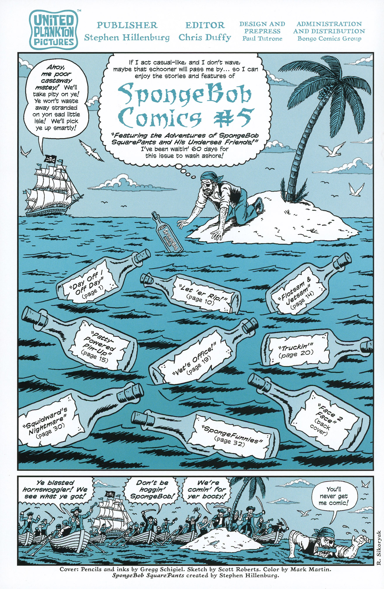 Read online SpongeBob Comics comic -  Issue #5 - 2