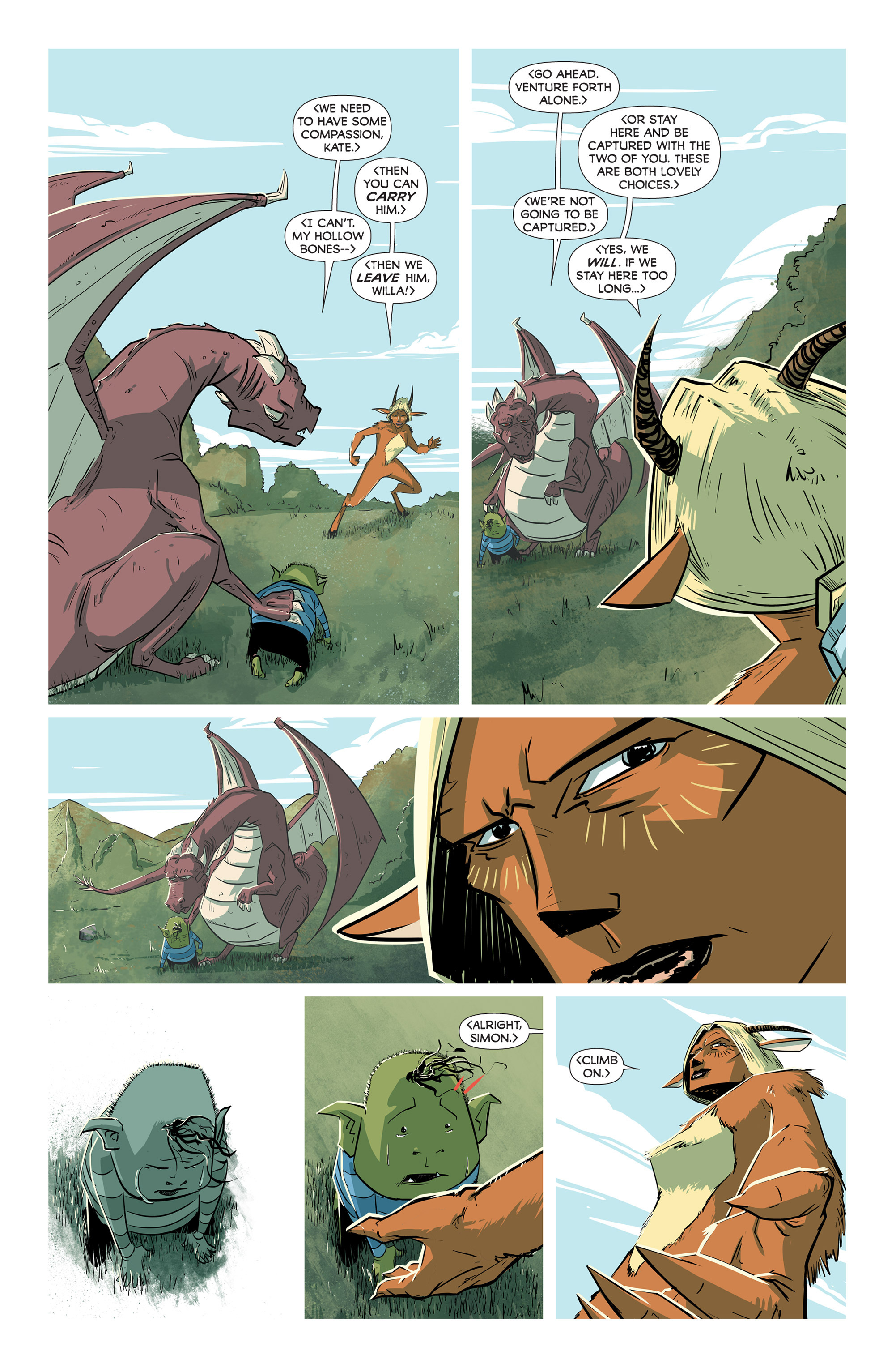 Read online Past the Last Mountain comic -  Issue #1 - 13