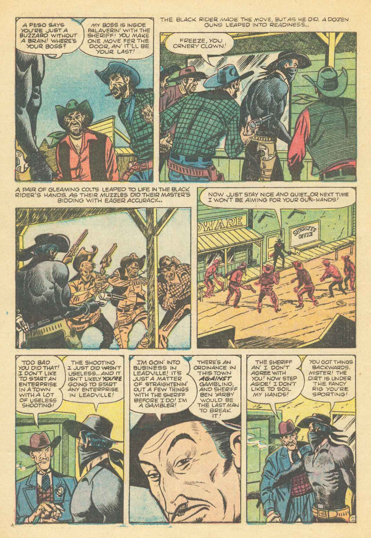 Read online Western Tales of Black Rider comic -  Issue #28 - 4