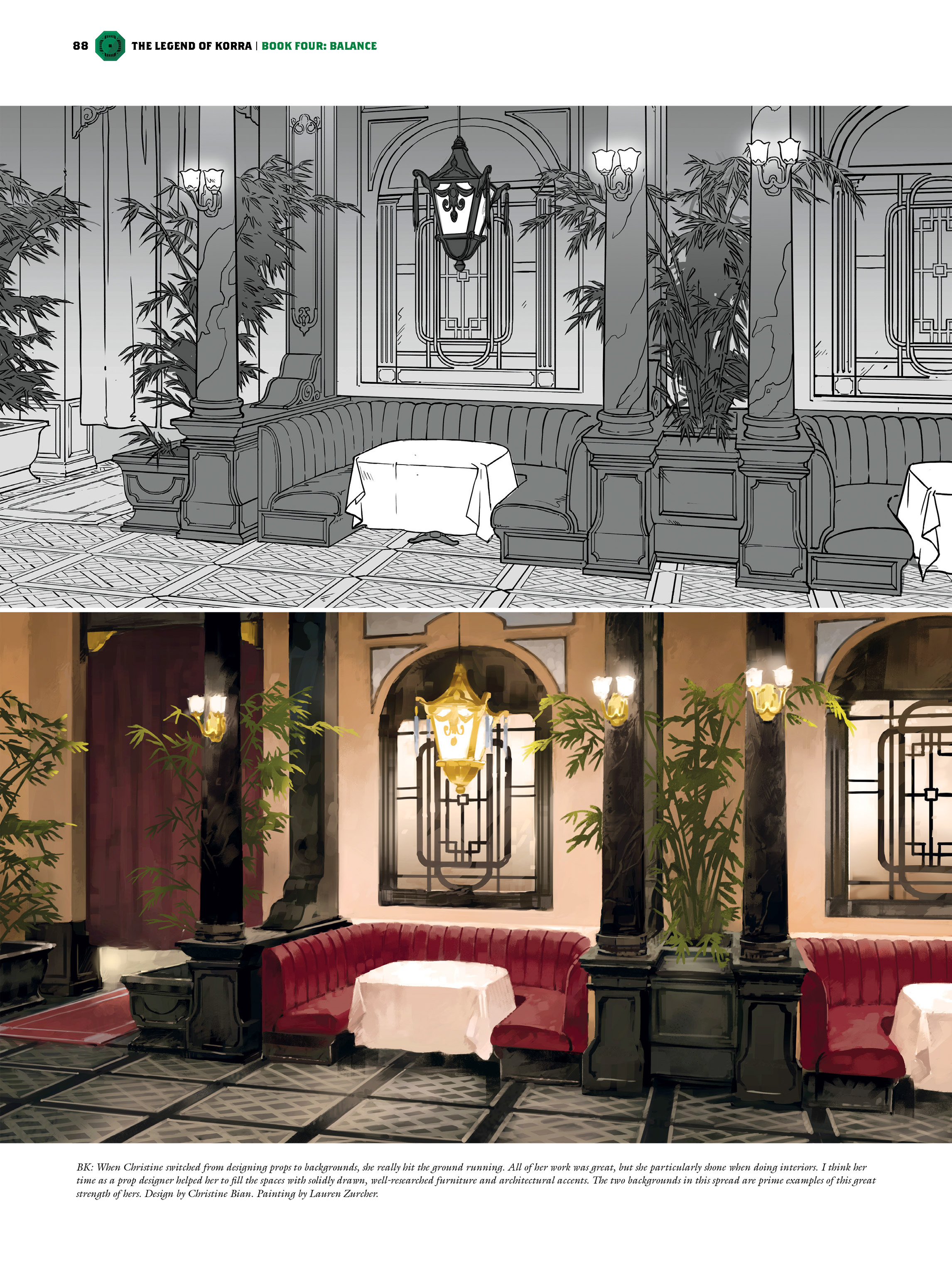 Read online The Legend of Korra: The Art of the Animated Series comic -  Issue # TPB 4 - 82