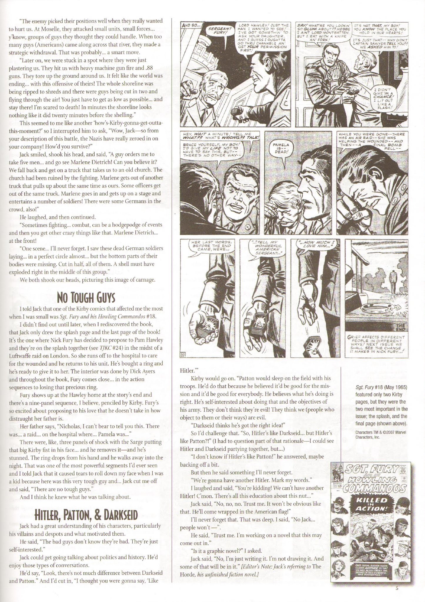 Read online The Jack Kirby Collector comic -  Issue #49 - 52