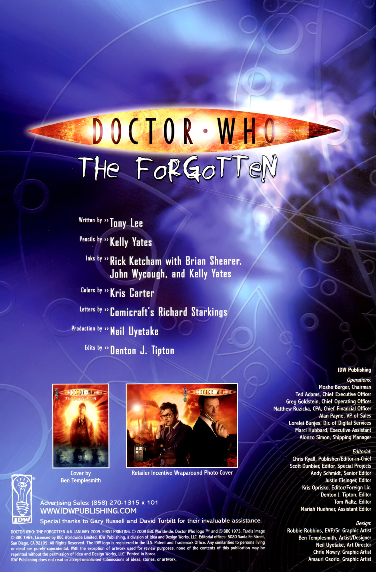 Read online Doctor Who: The Forgotten comic -  Issue #6 - 2
