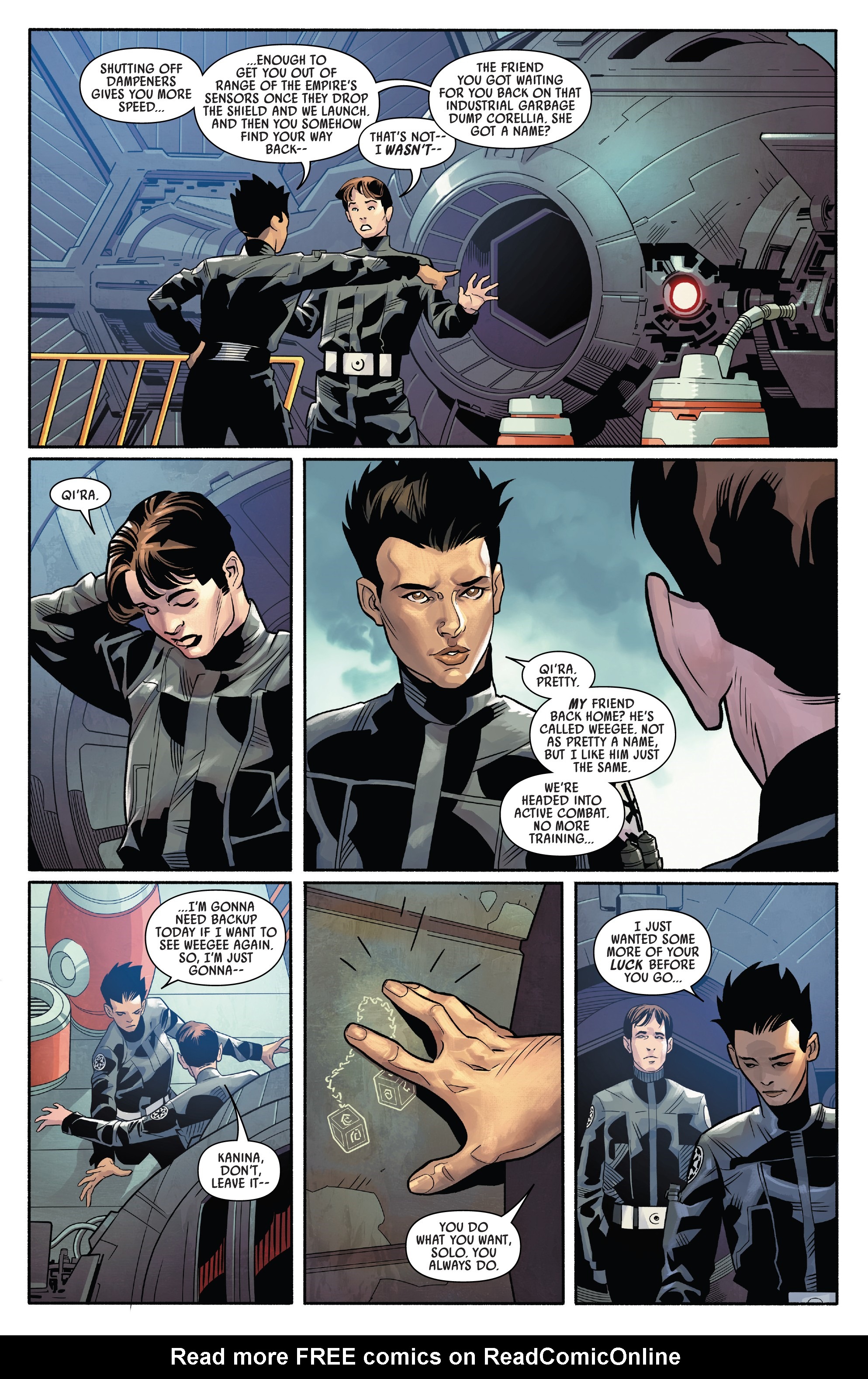 Read online Star Wars: Han Solo - Imperial Cadet comic -  Issue #4 - 7
