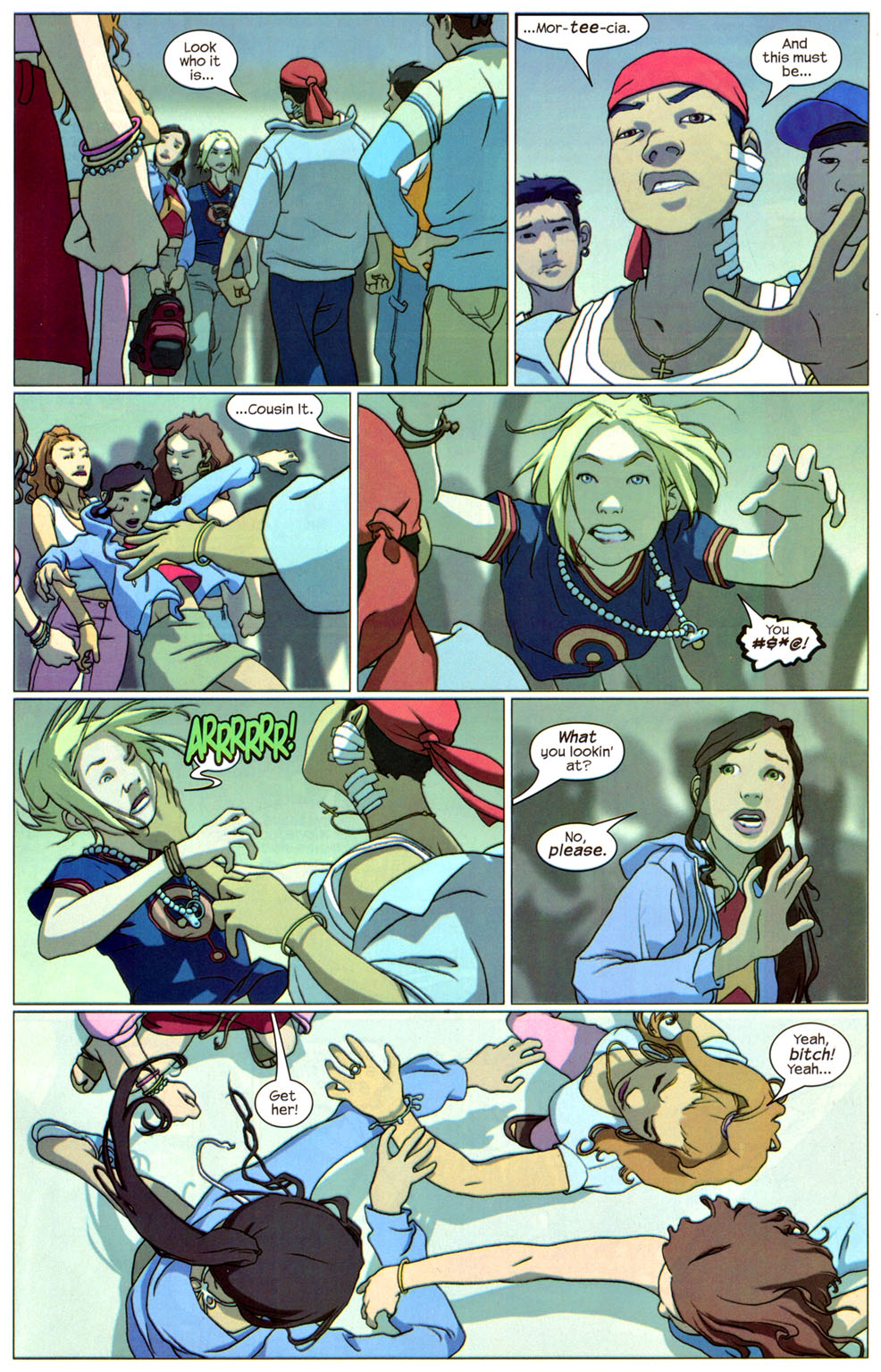 Read online NYX comic -  Issue #1 - 21