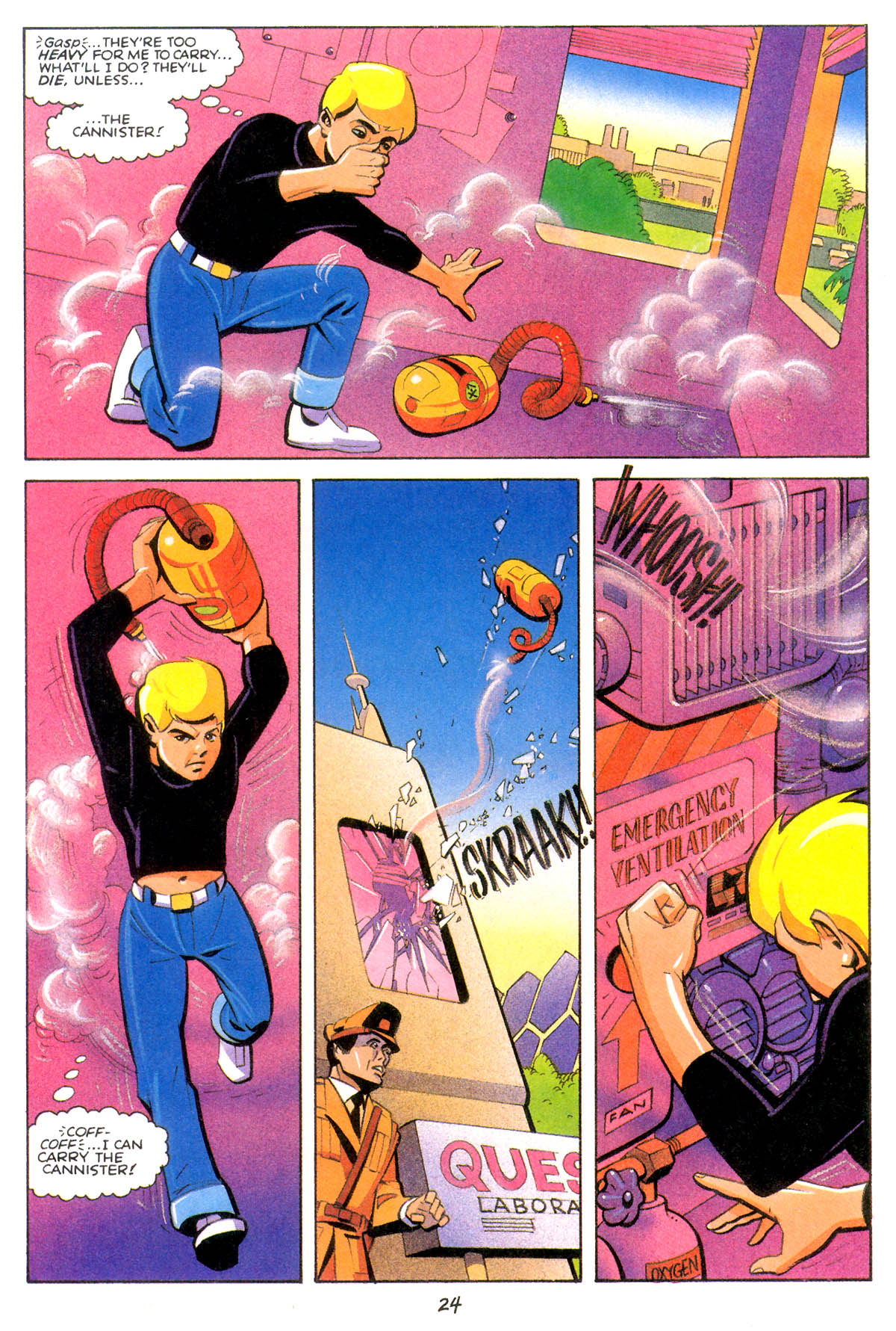Read online Jonny Quest comic -  Issue #8 - 27