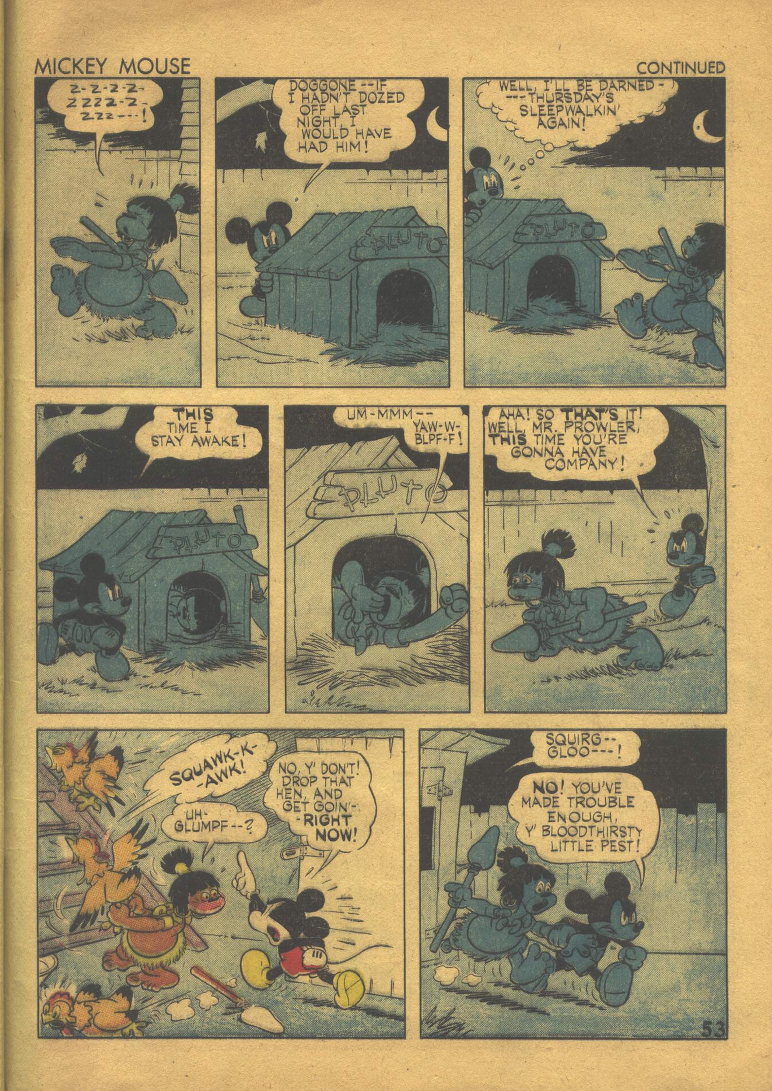 Read online Walt Disney's Comics and Stories comic -  Issue #22 - 55