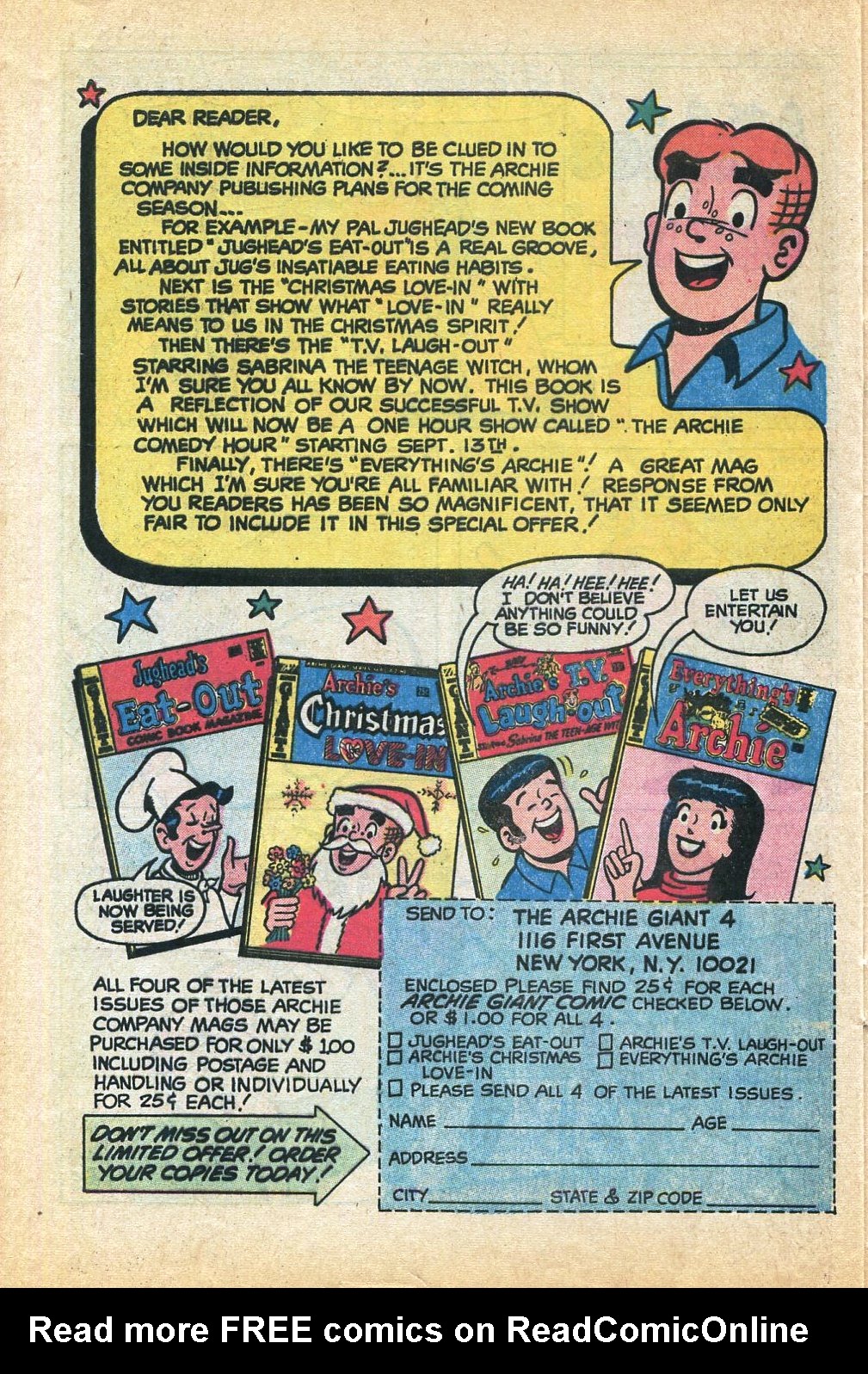 Read online Archie's Joke Book Magazine comic -  Issue #143 - 28