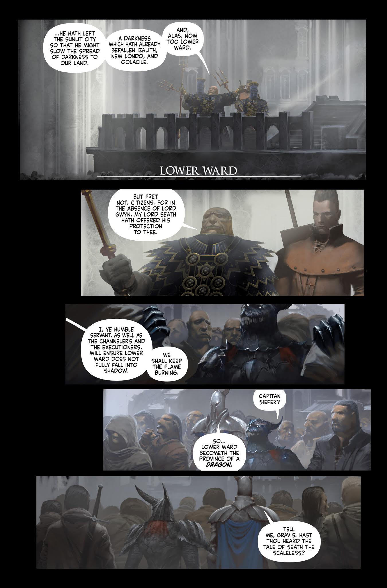 Read online Dark Souls: The Age of Fire comic -  Issue #3 - 16
