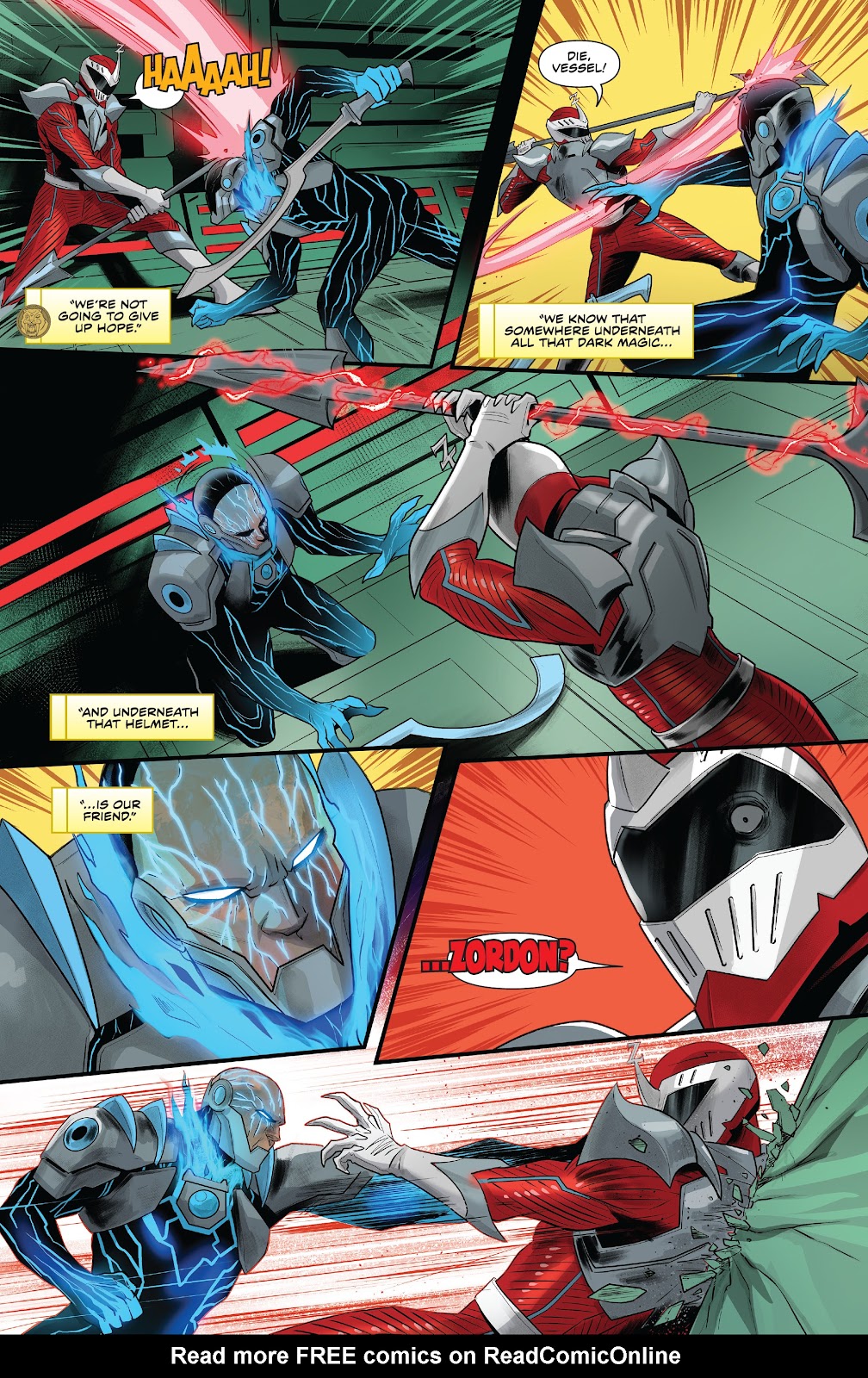 Mighty Morphin Power Rangers issue 107 - Page 22