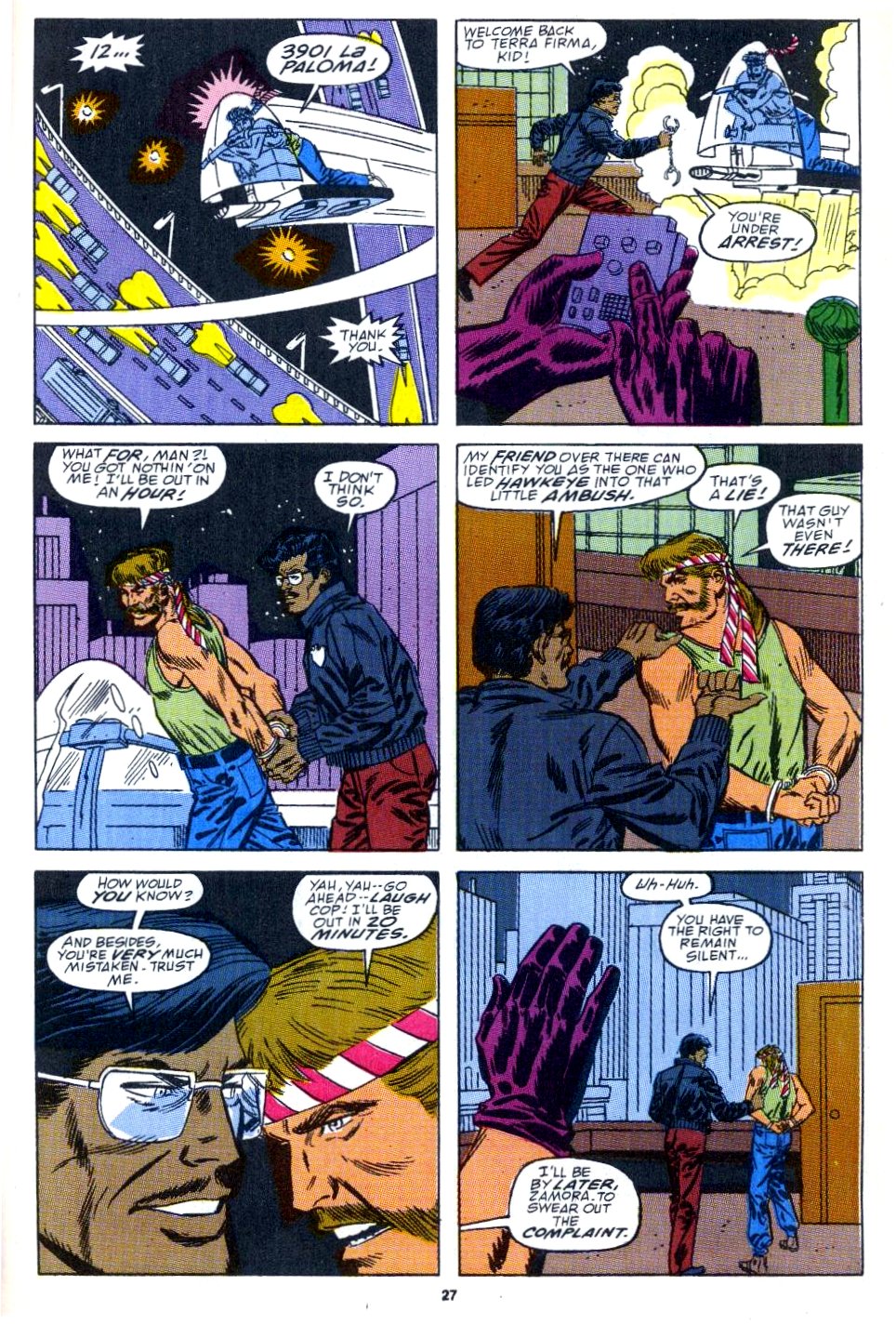 Read online Avengers Spotlight comic -  Issue #30 - 21