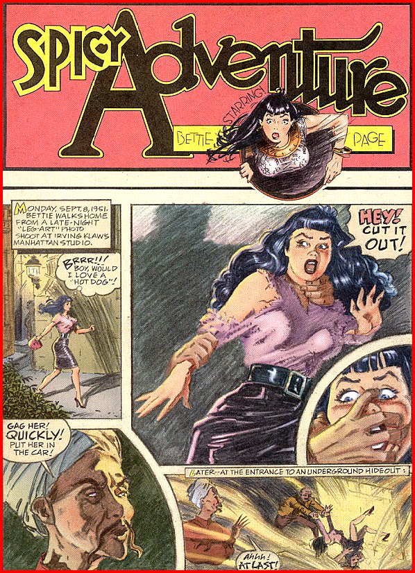 Read online Bettie Page Comics: Spicy Adventure comic -  Issue # Full - 2