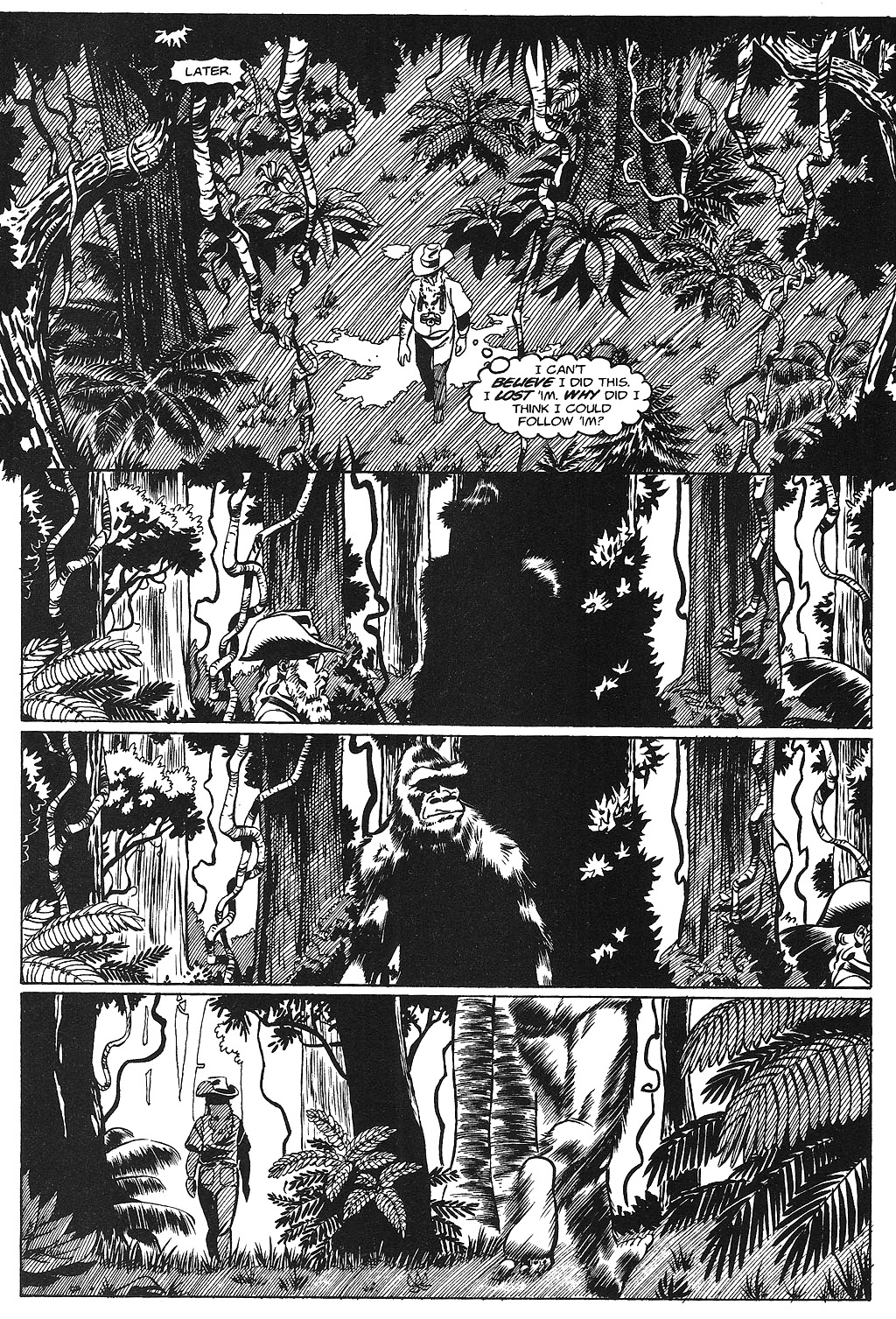 Read online Cavewoman: Missing Link comic -  Issue #4 - 10