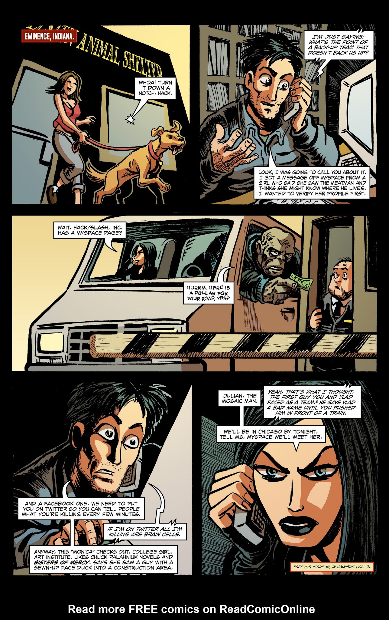 Read online Hack/Slash Omnibus comic -  Issue # TPB 3 - 230