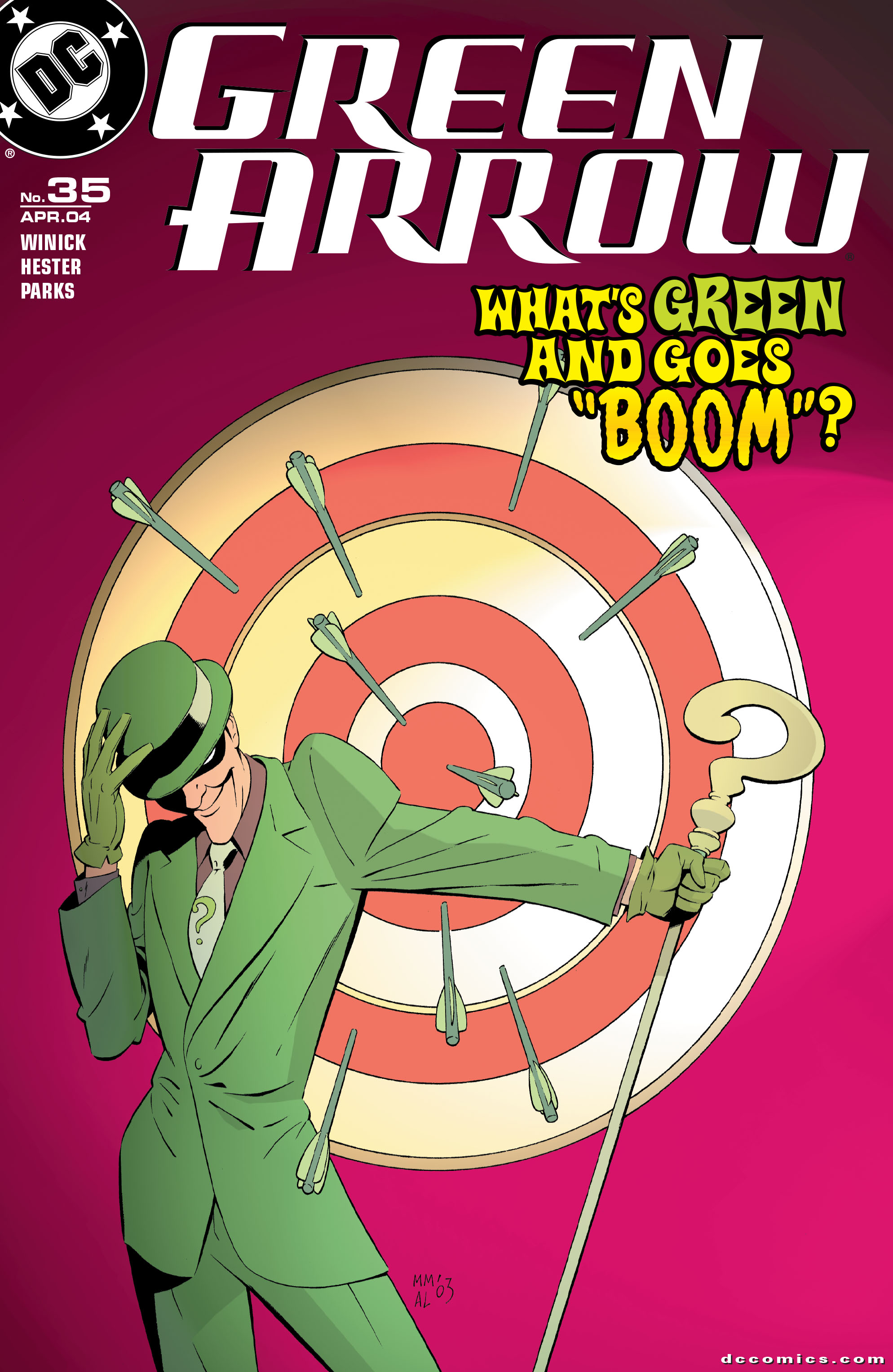 Read online Green Arrow (2001) comic -  Issue #35 - 1