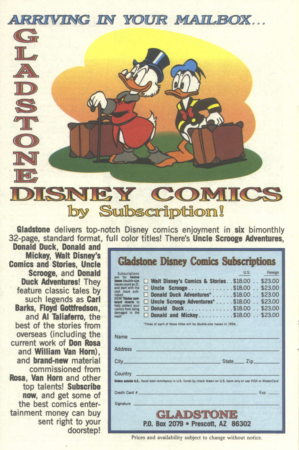 Read online Walt Disney's Donald Duck Adventures (1987) comic -  Issue #27 - 16